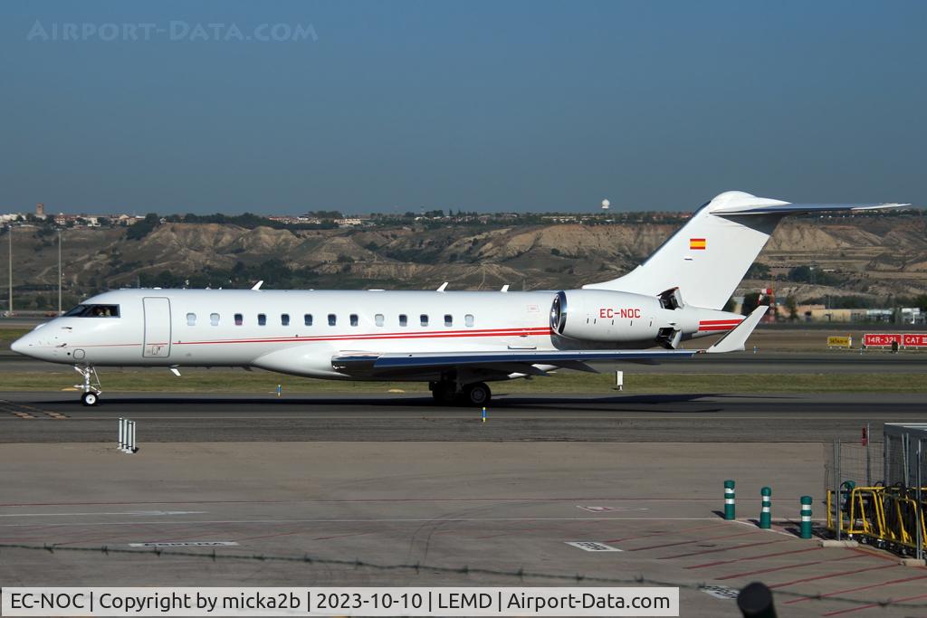 EC-NOC, 2020 Bombardier BD-700-1A10 Global 6500 C/N 60026, Taxiing