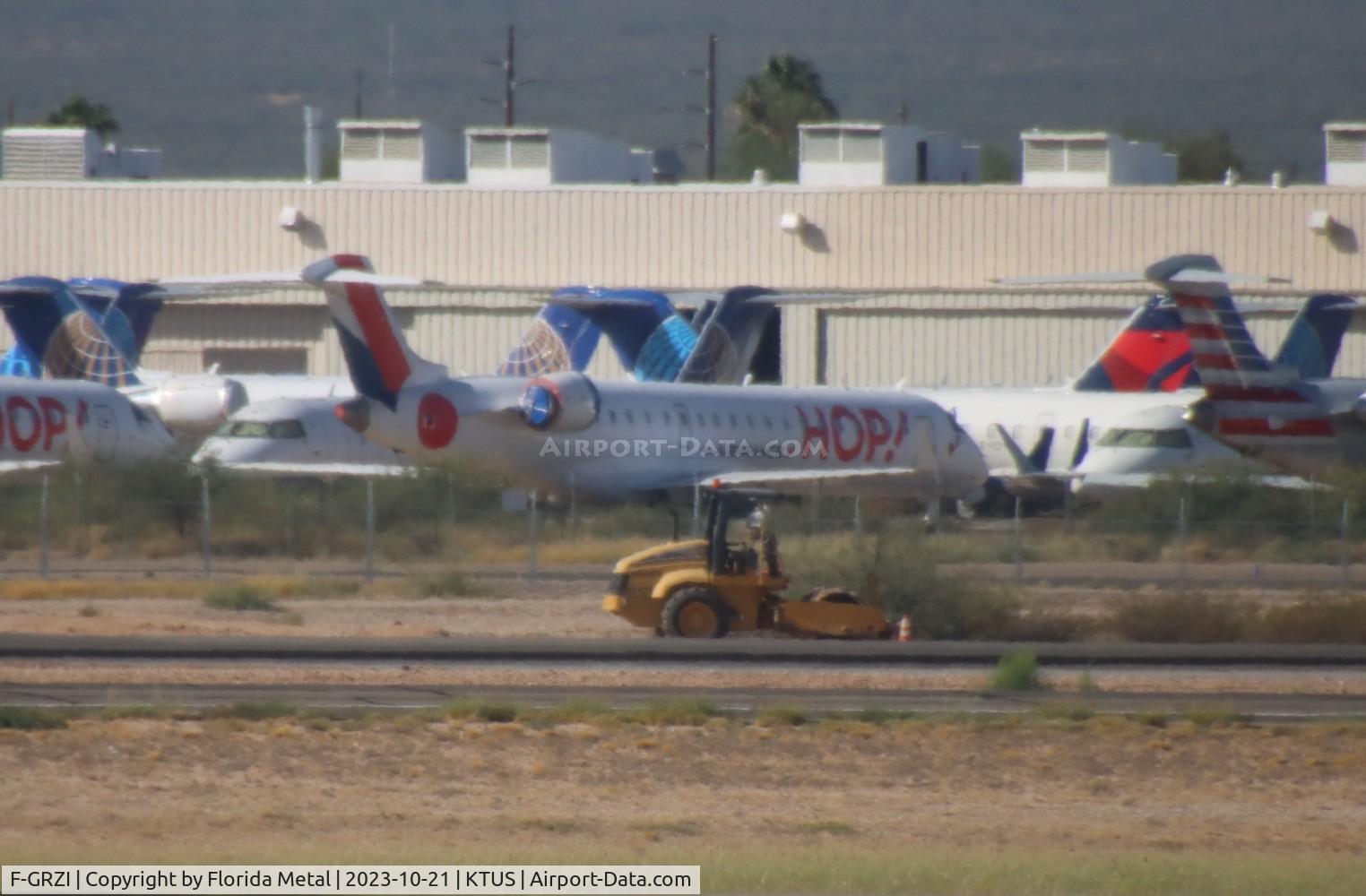 F-GRZI, Canadair CRJ-702 (CL-600-2C10) Regional Jet C/N 10093, Air France Hop CRJ7 zx