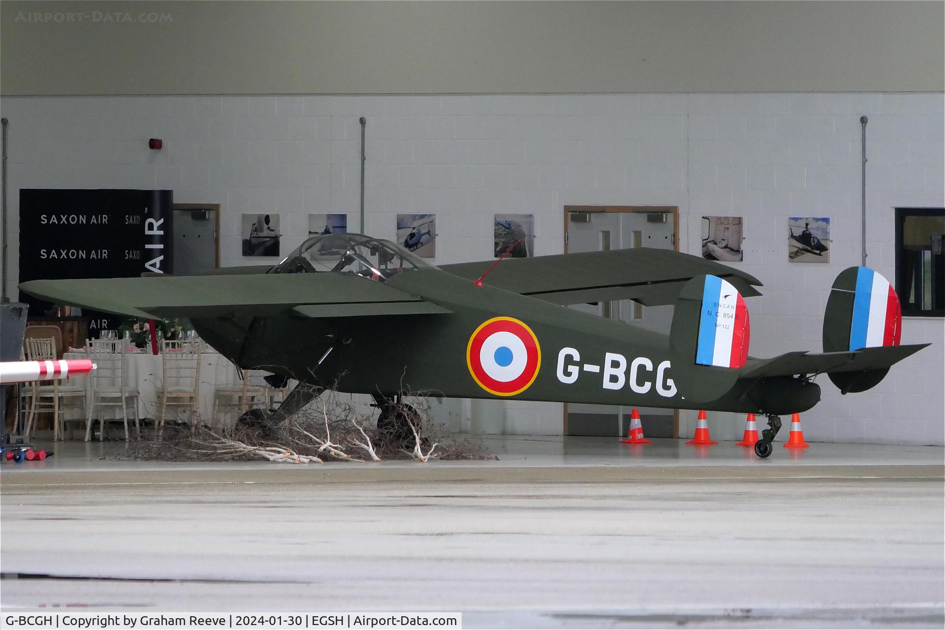 G-BCGH, 1950 Nord NC-854S C/N 122, Parked at Norwich.