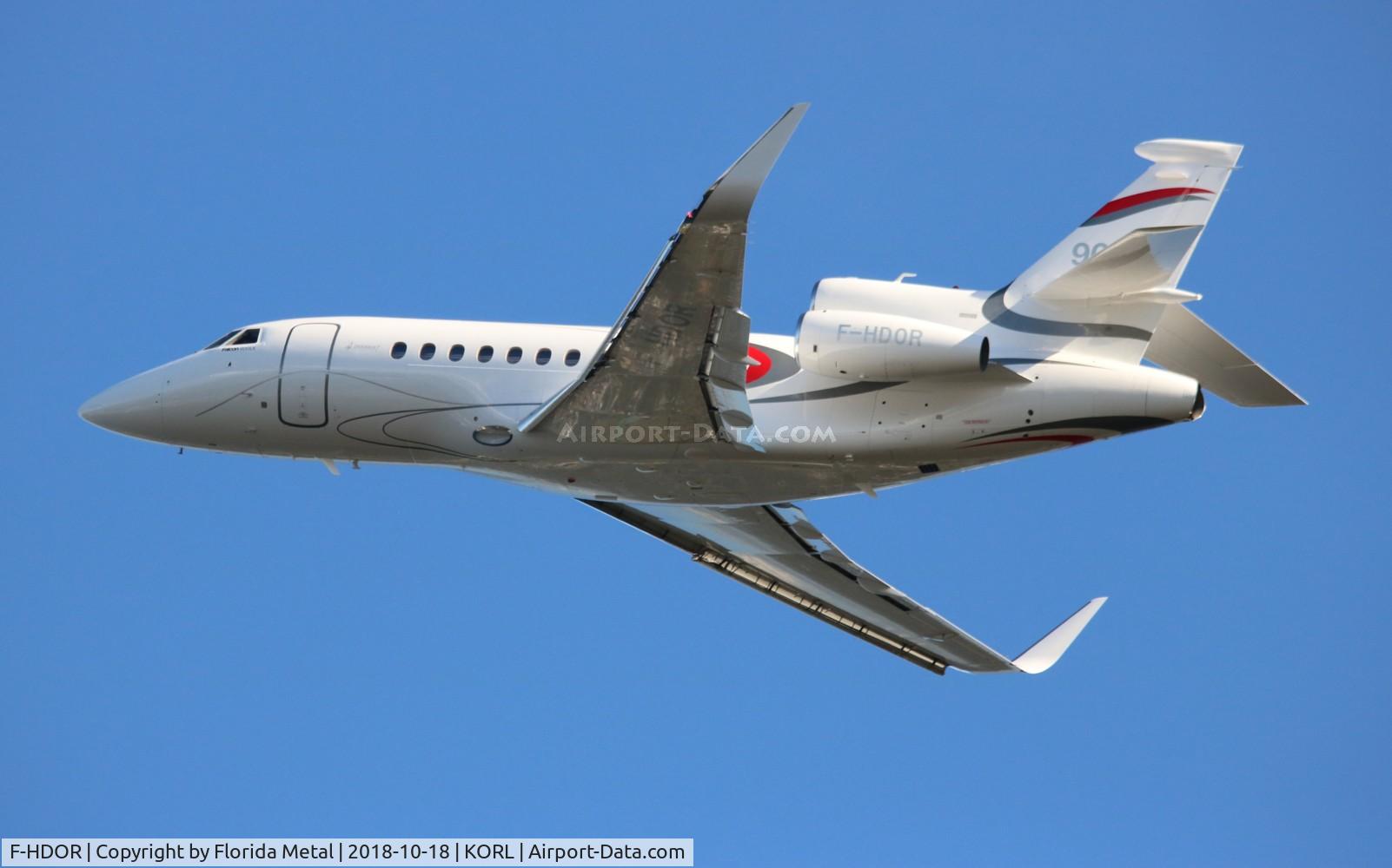 F-HDOR, 2018 Dassault Falcon 900EX C/N 309, Falcon 900EX zx