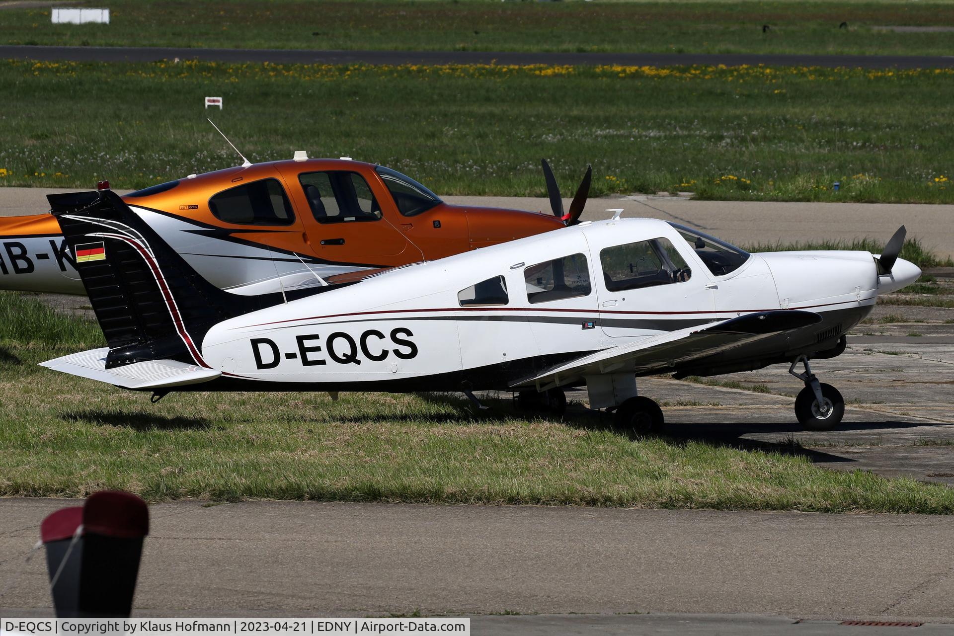 D-EQCS, 2012 Piper PA-28-181 Cherokee Archer II C/N 28-7890512, aero fair 2023 in Friedrichshafen