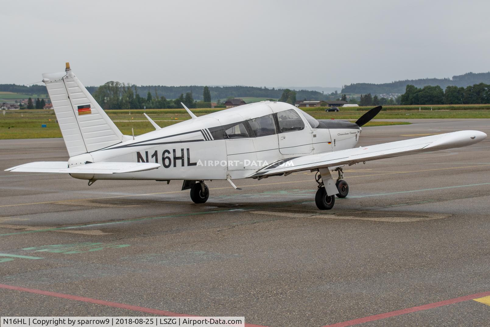 N16HL, 1968 Piper PA-28R-180 Cherokee Arrow C/N 28R-30675, At Grenchen