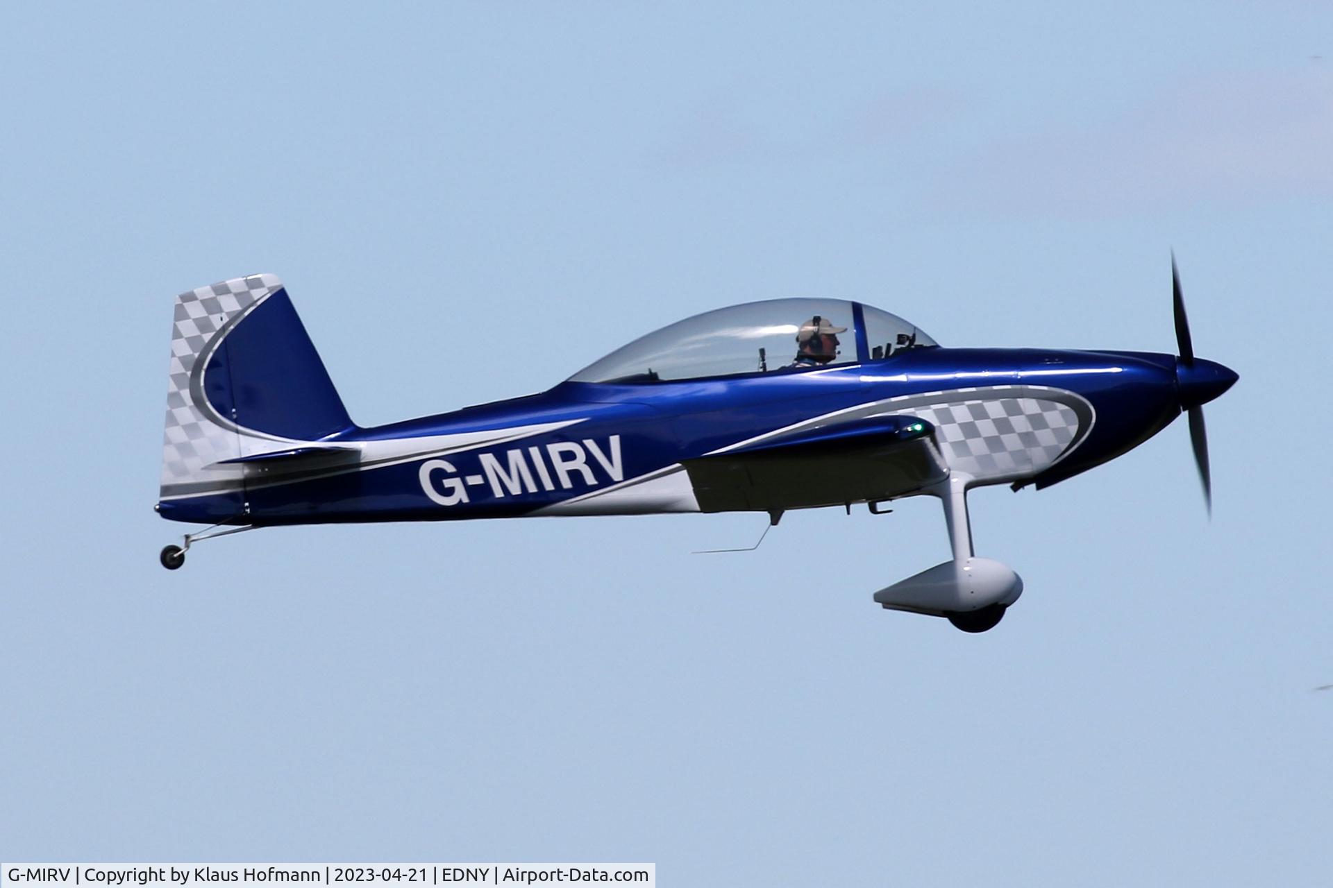 G-MIRV, 2017 Vans RV-8 C/N LAA 303-15153, Aero fair 2023 in Friedrichshafen