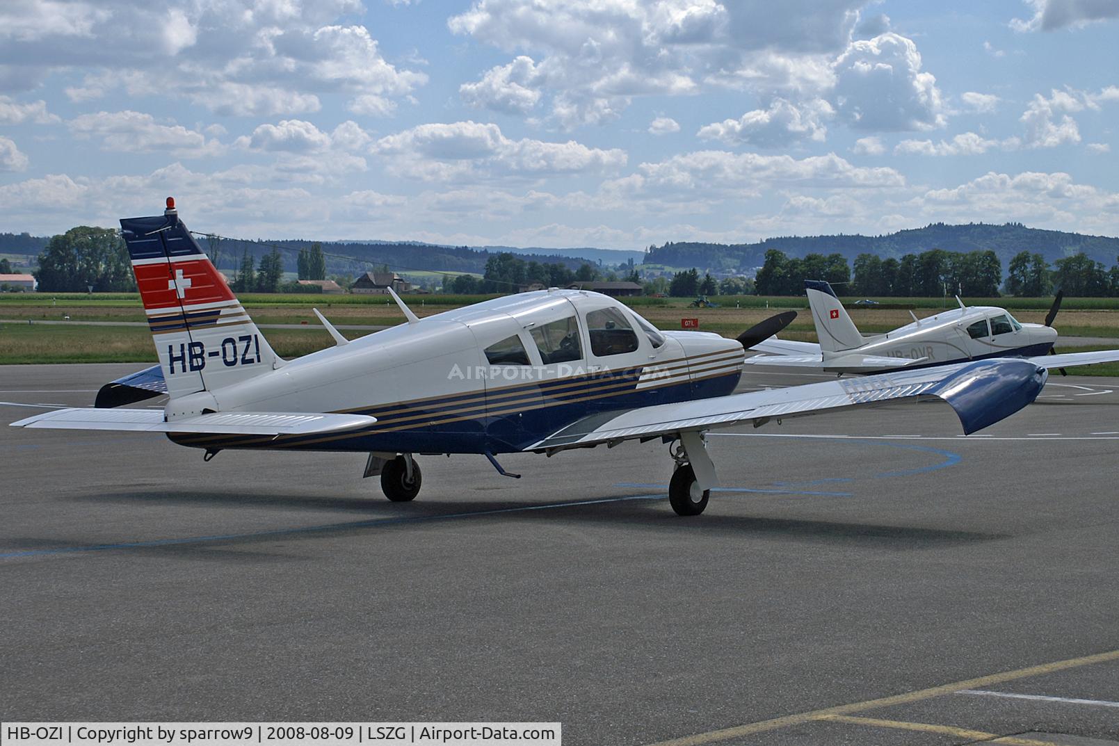 HB-OZI, 1968 Piper PA-28R-180 Cherokee Arrow Cherokee Arrow C/N 28R-30769, At Grenchen