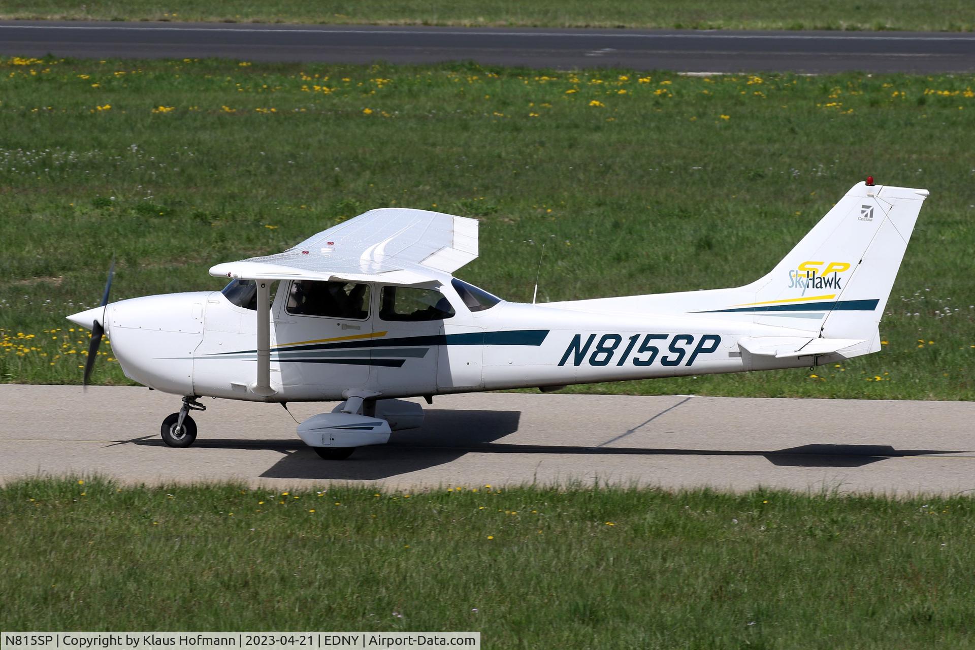 N815SP, 2001 Cessna 172S C/N 172S8732, Aero fair 2023 in Friedrichshafen