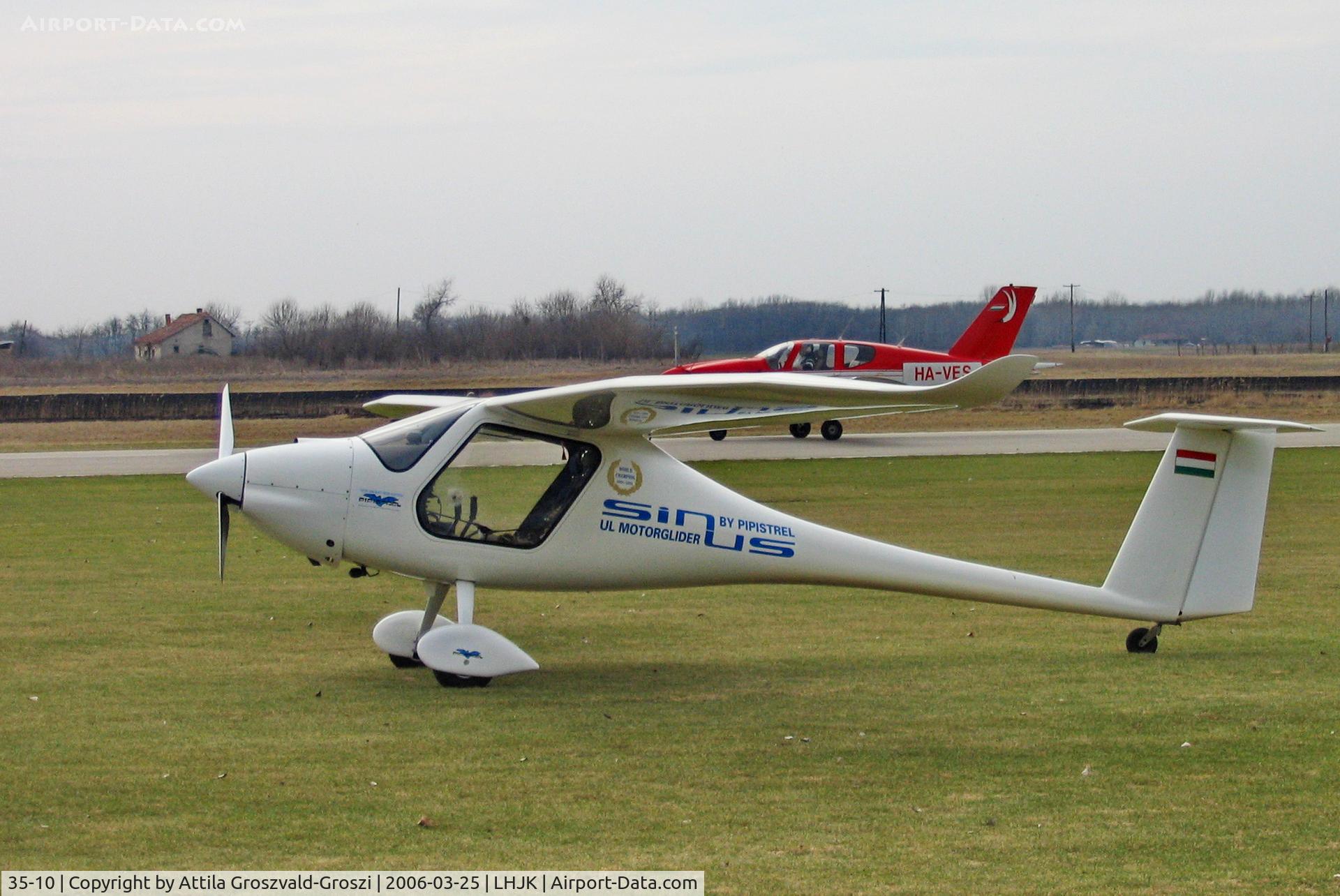 35-10, 2007 Pipistrel Sinus 912 C/N 126S9120104, LHJK - Jakabszállás Airport, Hungary