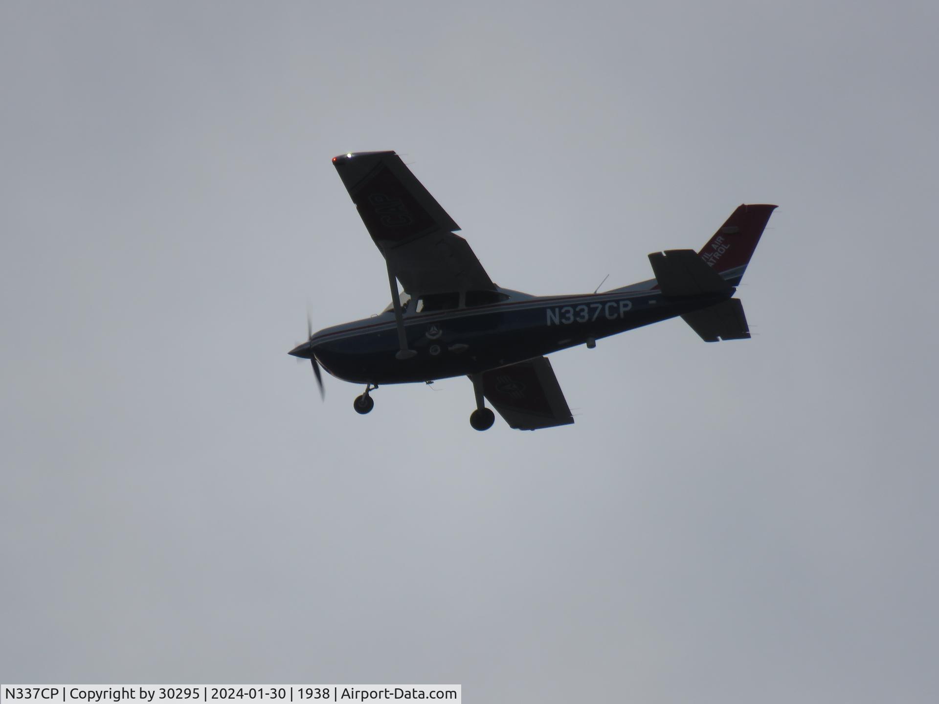 N337CP, 2020 Textron (Cessna) 182T C/N 18283116, Southbound