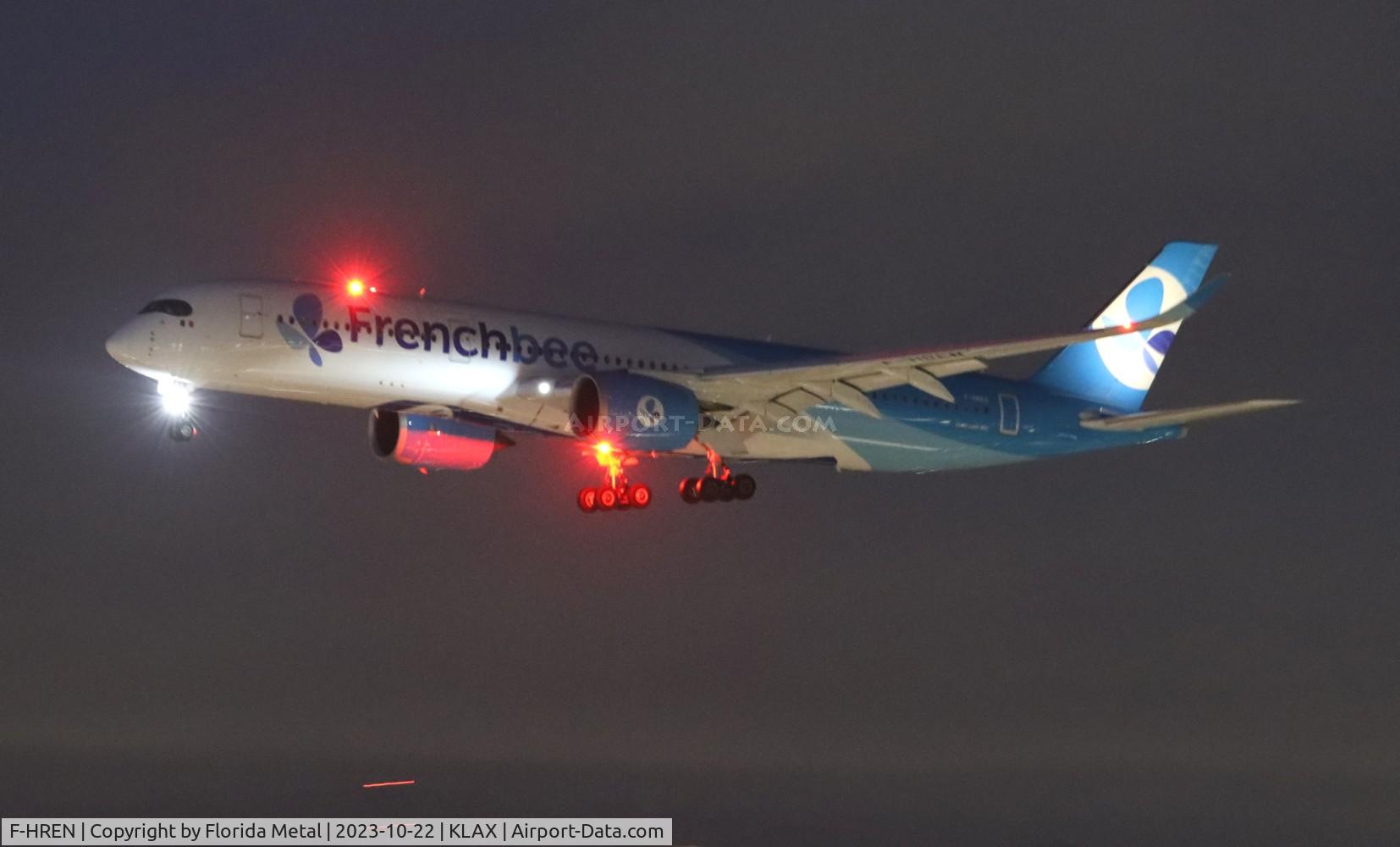 F-HREN, 2020 Airbus A350-941 C/N 433, FBU A359 zx ORY-LAX