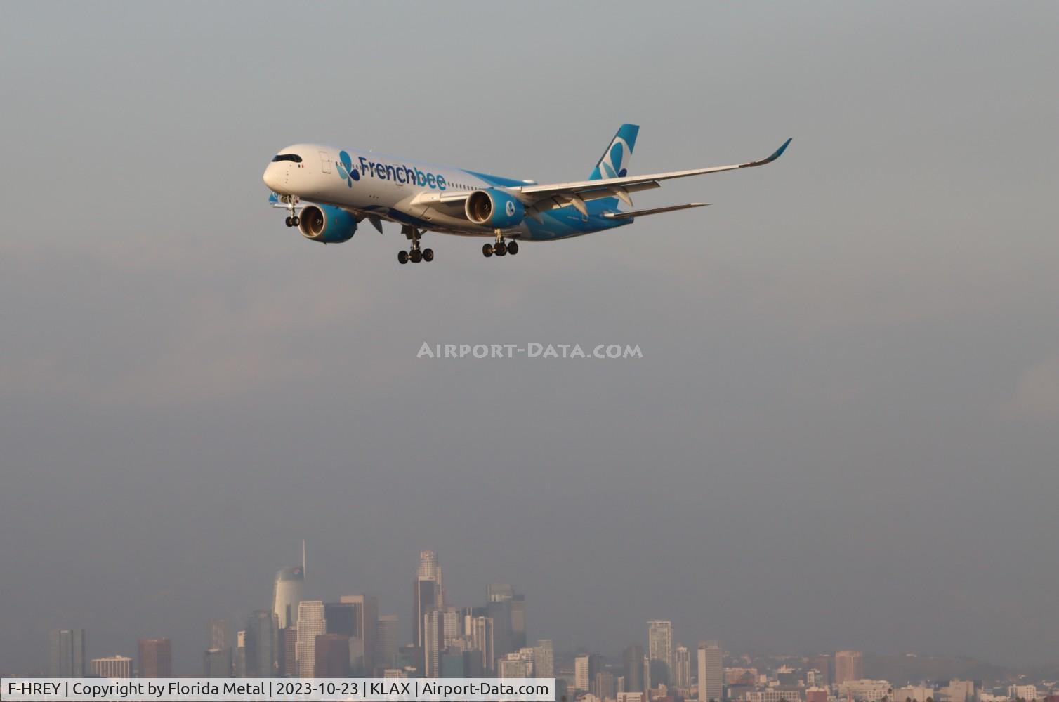 F-HREY, 2019 Airbus A350-941 C/N 325, FBU A359 zx ORY-LAX