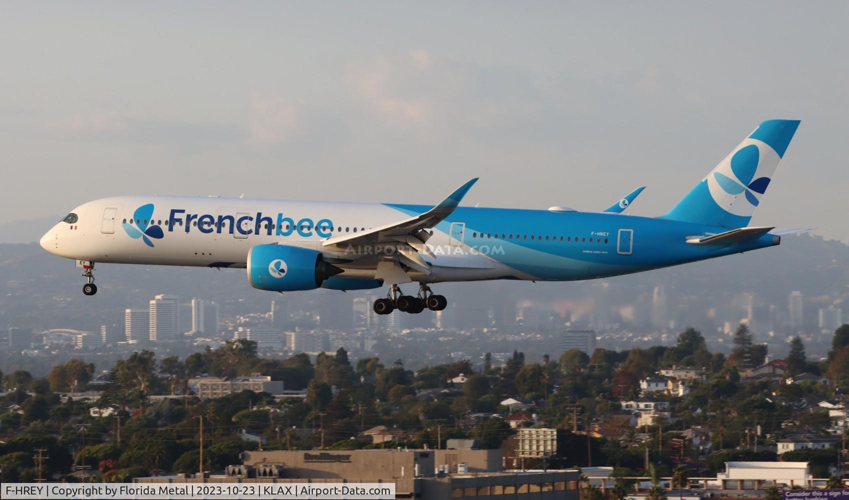 F-HREY, 2019 Airbus A350-941 C/N 325, FBU A359 zx ORY-LAX