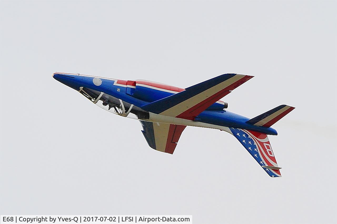E68, Dassault-Dornier Alpha jet E C/N E68, Dassault-Dornier Alpha jet E, On display, St Dizier-Robinson Air Base 113 (LFSI)