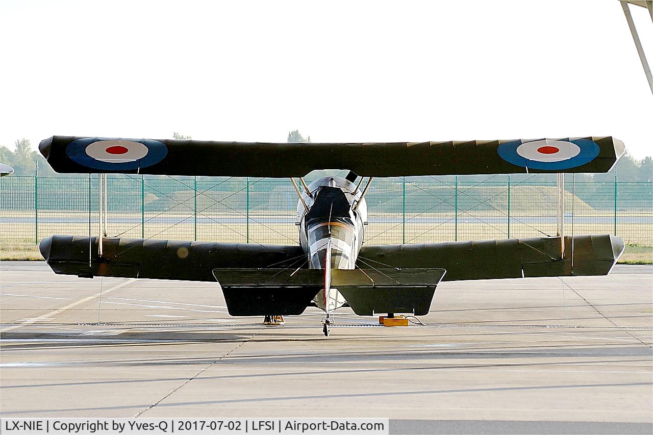 LX-NIE, 2011 Nieuport 28 C.1 Replica C/N 100, Nieuport 28 C.1 Replica, Parked, St Dizier-Robinson Air Base 113 (LFSI)