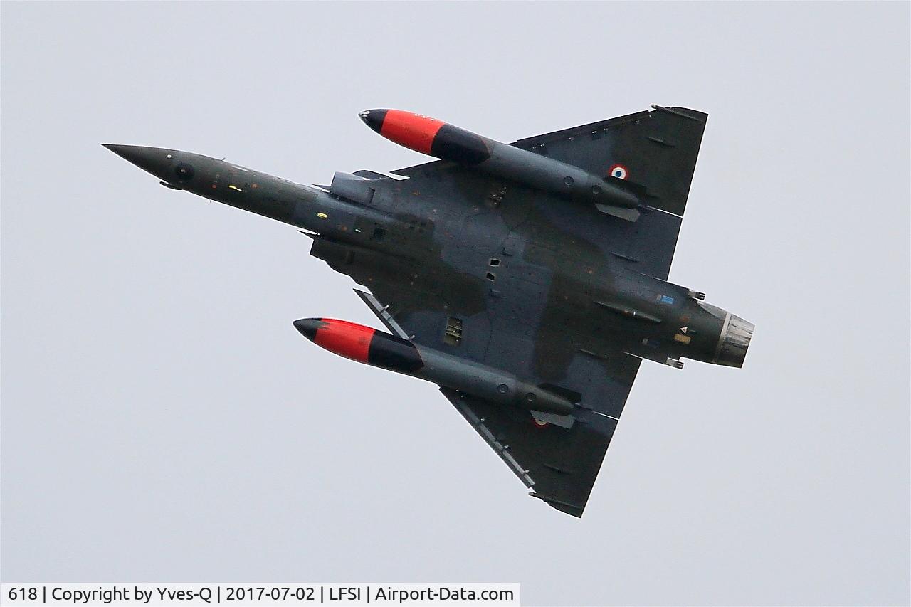 618, Dassault Mirage 2000D C/N 417, Dassault Mirage 2000D, On display, St Dizier-Robinson Air Base 113 (LFSI)