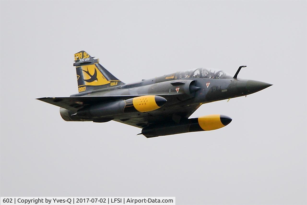 602, Dassault Mirage 2000D C/N 393, Dassault Mirage 2000D, On display, St Dizier-Robinson Air Base 113 (LFSI)