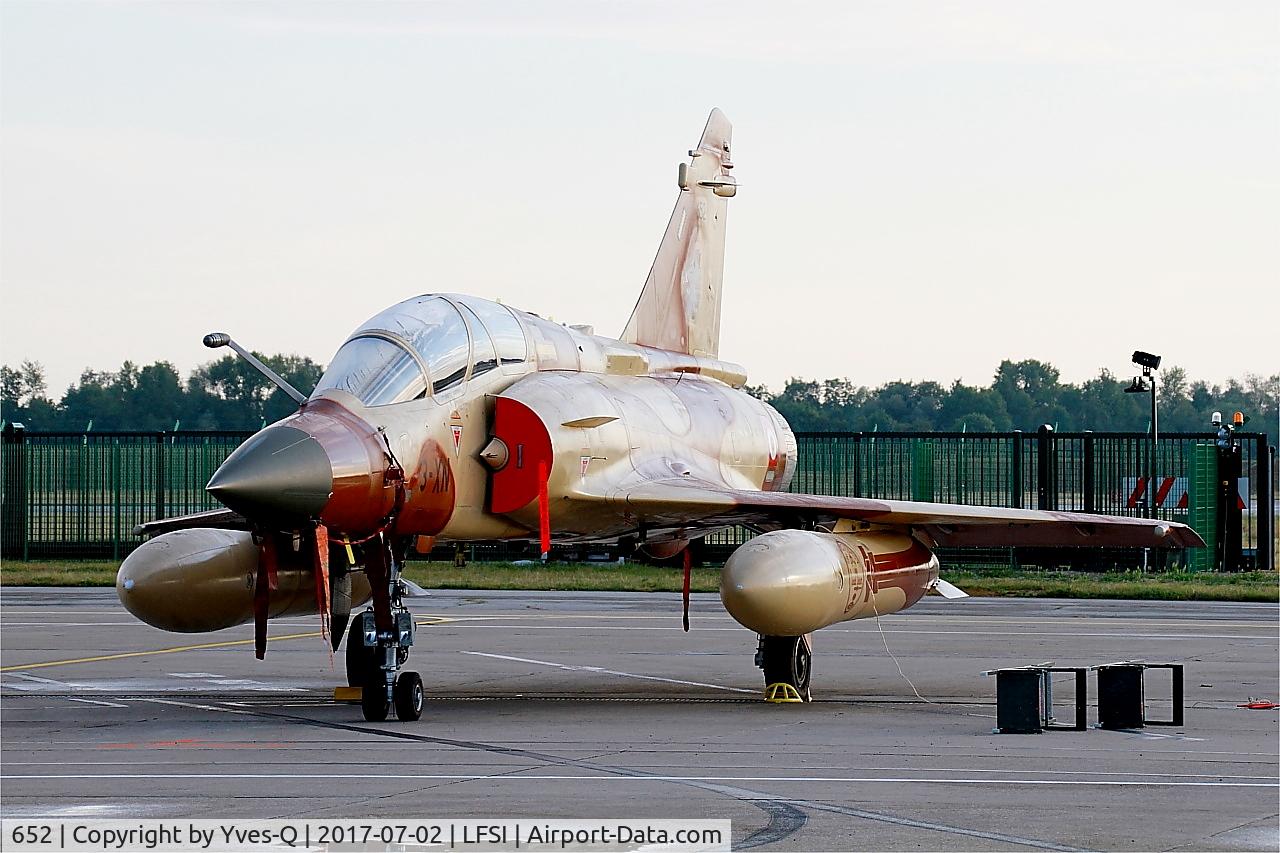 652, Dassault Mirage 2000D C/N 507, Dassault Mirage 2000D, Flight line, St Dizier-Robinson Air Base 113 (LFSI)