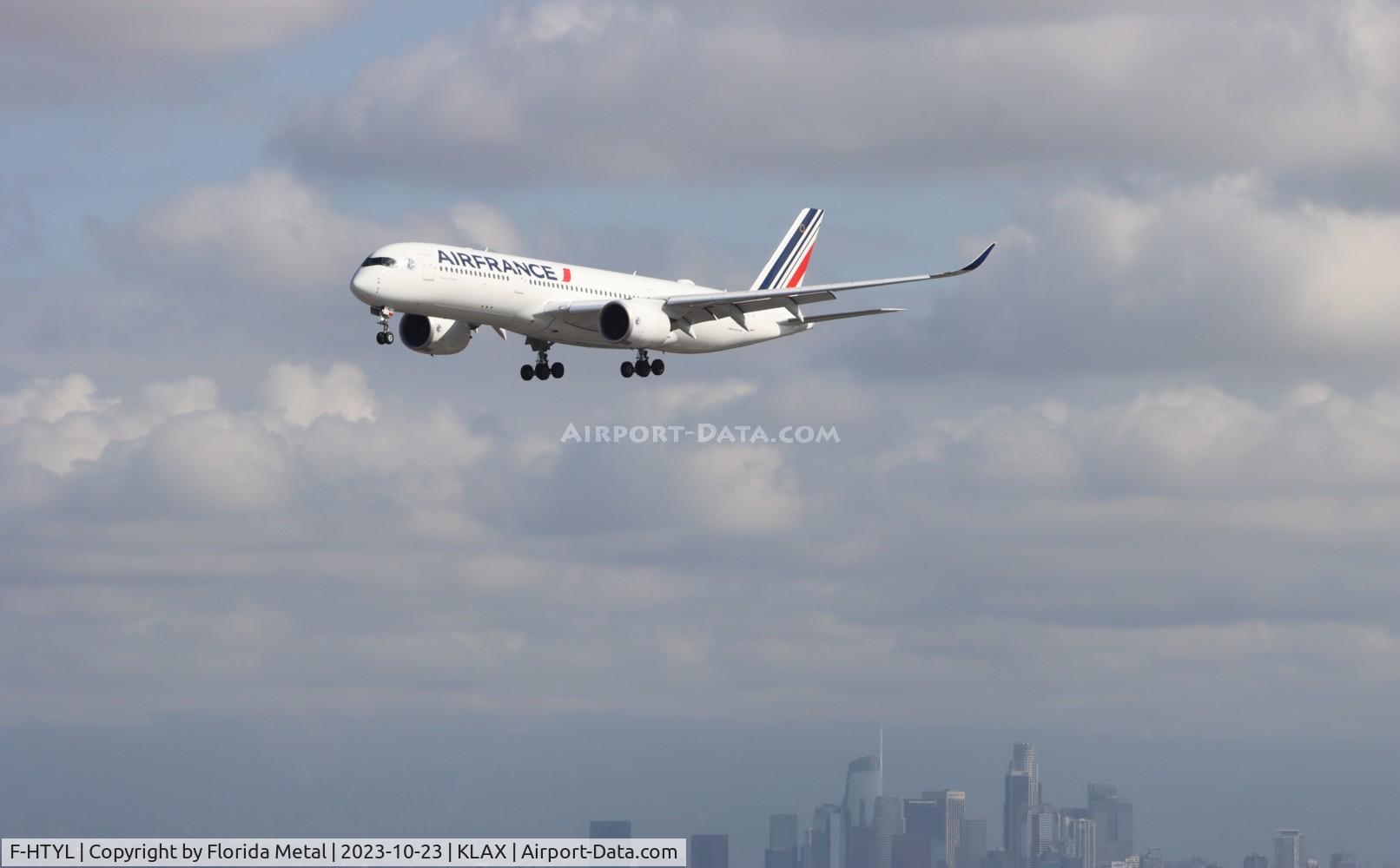 F-HTYL, 2021 Airbus A350-941 C/N 510, AFR A359 zx CDG-LAX