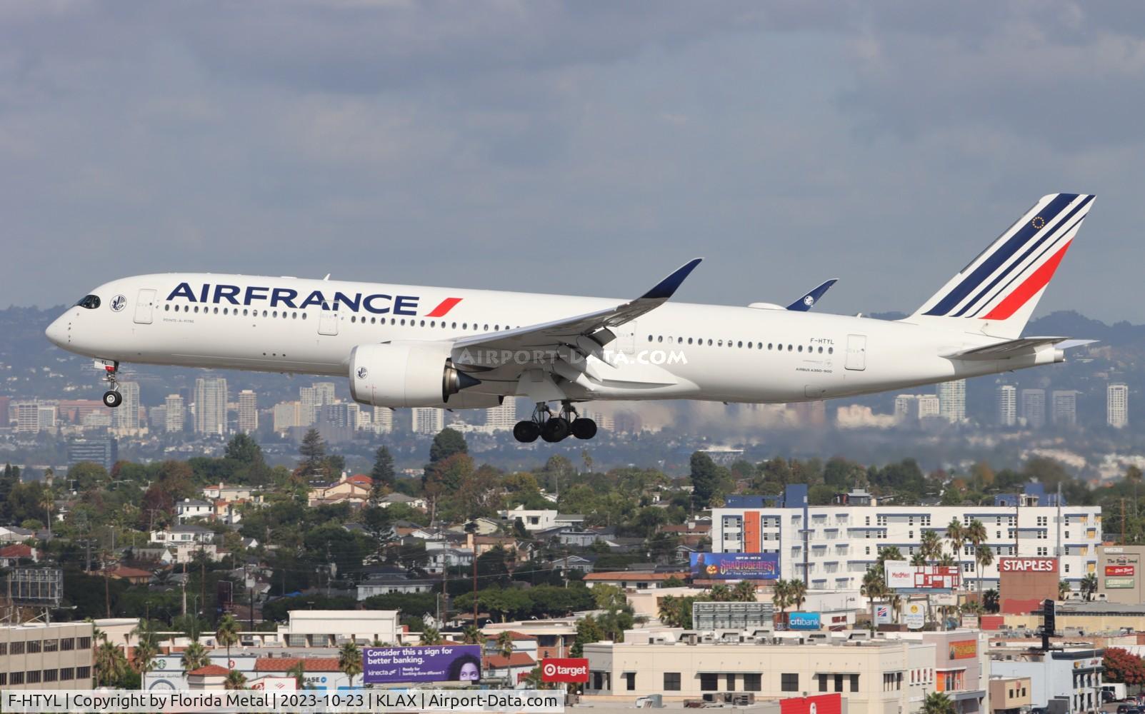 F-HTYL, 2021 Airbus A350-941 C/N 510, AFR A359 zx CDG-LAX