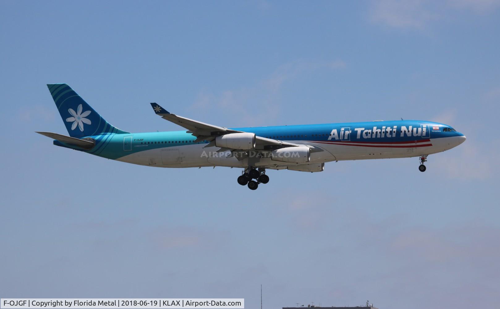 F-OJGF, 2001 Airbus A340-313 C/N 385, THT A343 zx