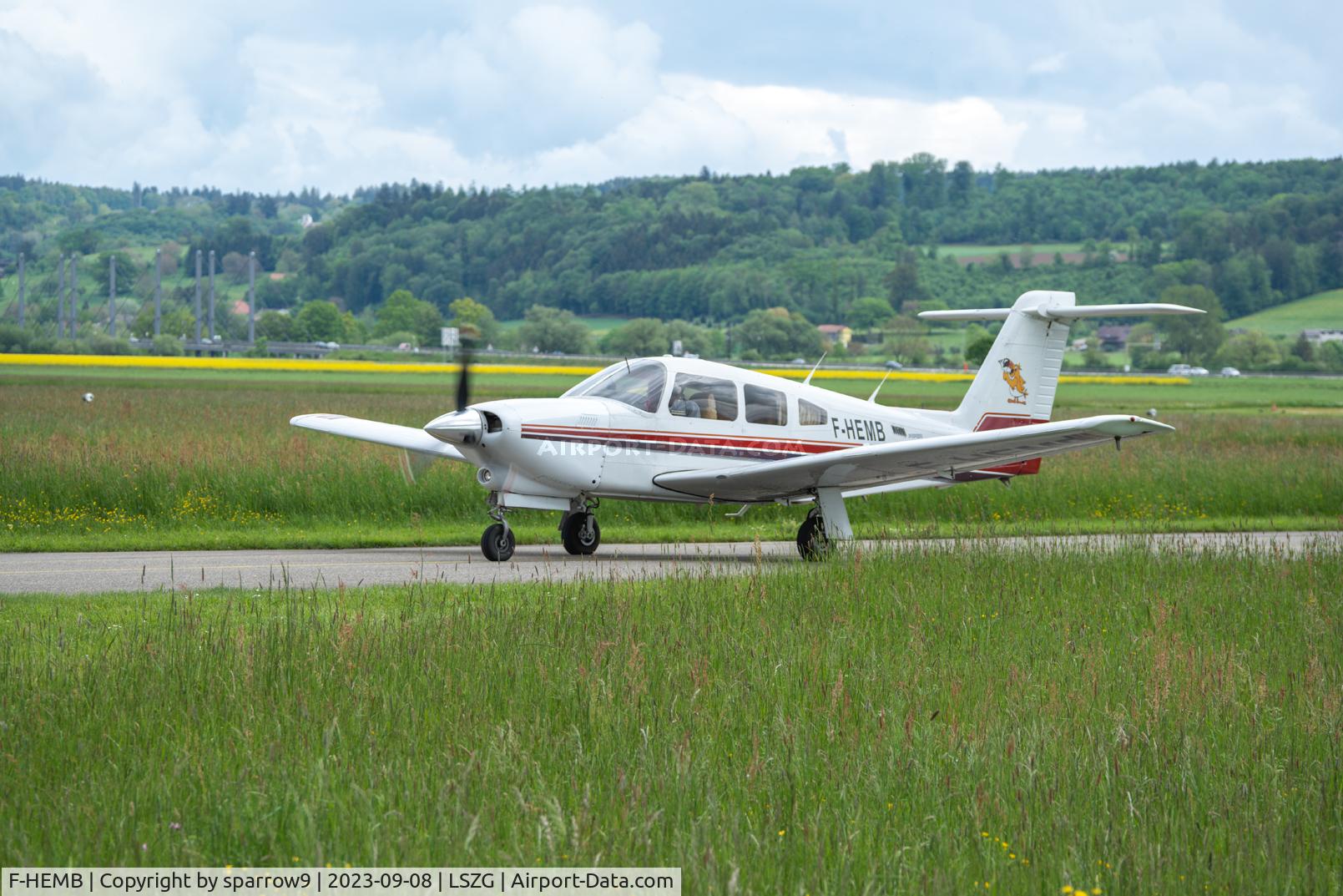 F-HEMB, Piper PA-28RT-201T Turbo Arrow IV C/N 28R-8231029, At Grenchen. Still registered in France since 2008-02-18