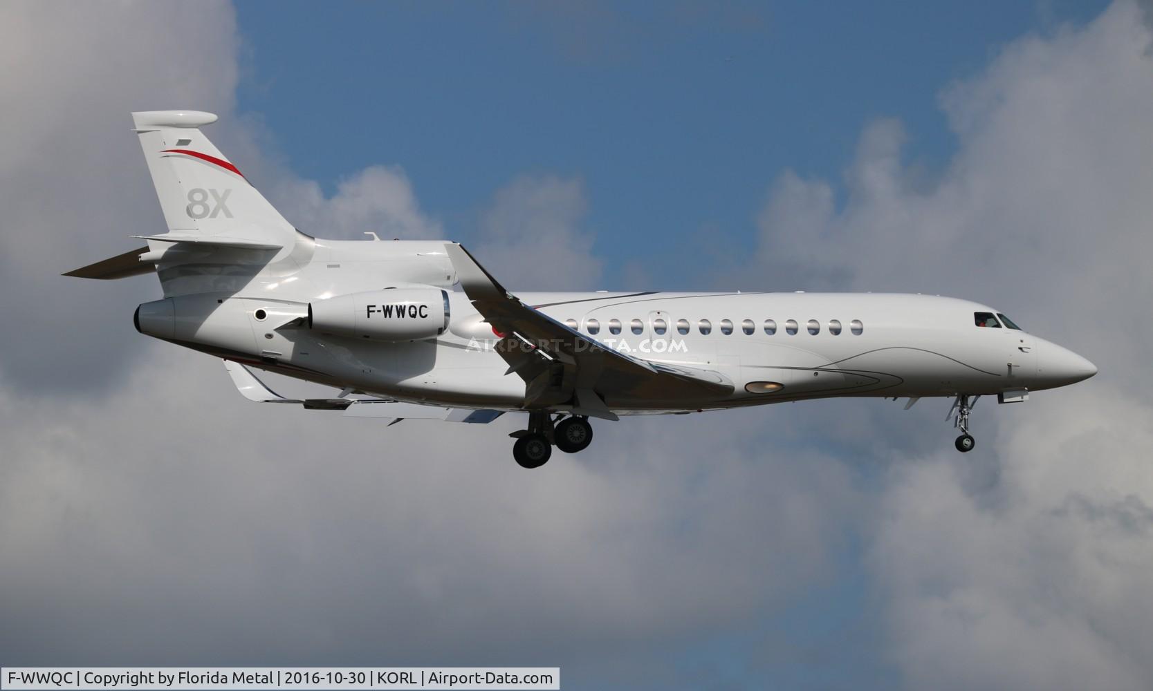 F-WWQC, 2015 Dassault Falcon 8X C/N 403, Falcon 8X zx