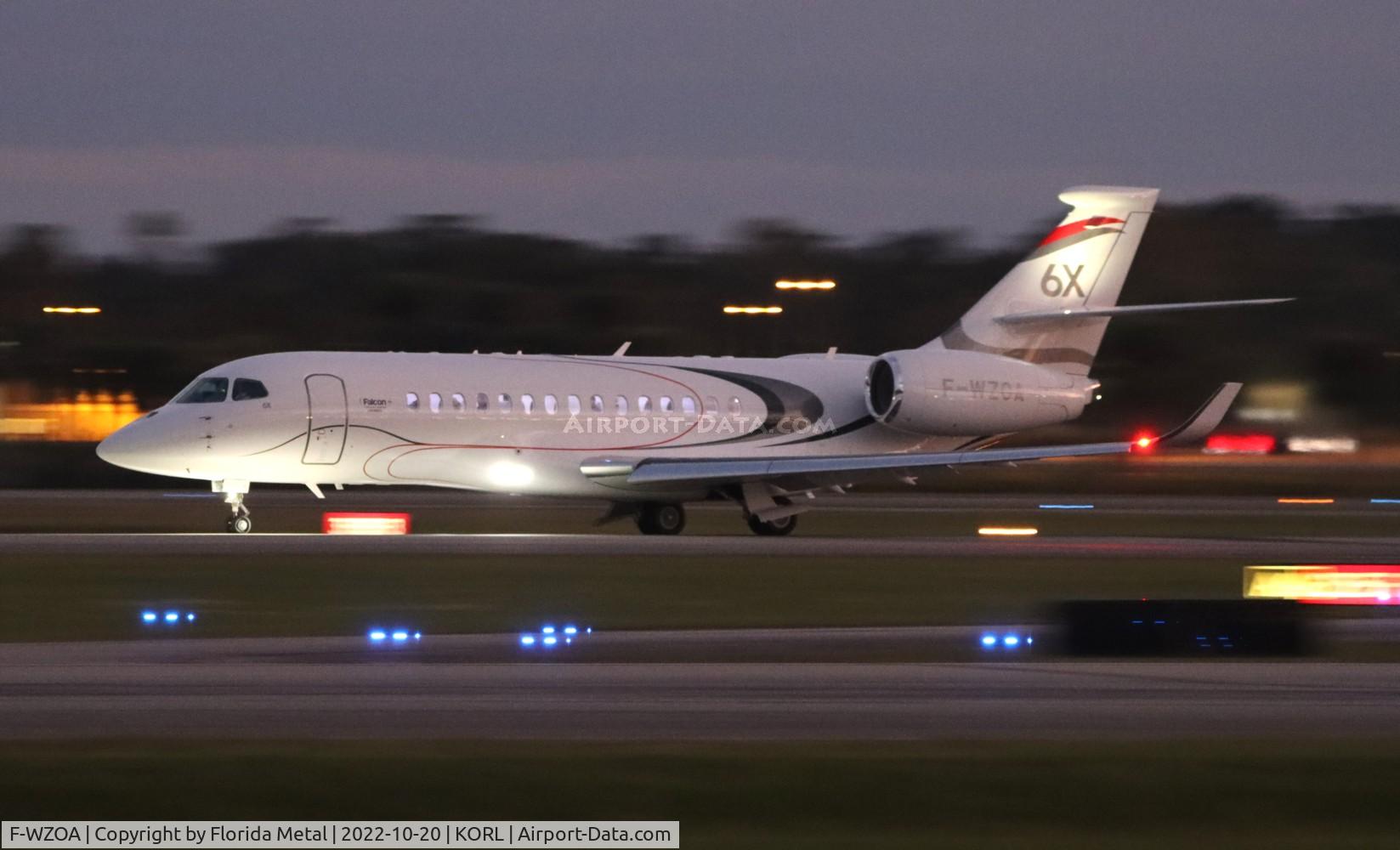 F-WZOA, 2022 Dassault Falcon 6X C/N 004, NBAA 2022 zx