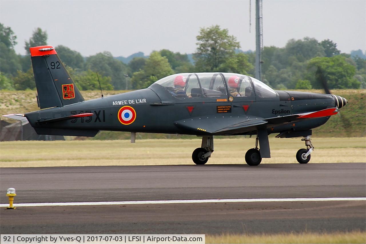 92, Socata TB-30 Epsilon C/N 92, Socata TB-30 Epsilon, Taxiing to holding point rwy 29, St Dizier-Robinson Air Base 113 (LFSI)