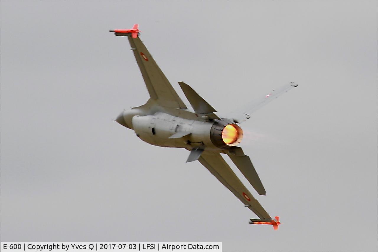 E-600, 1980 SABCA F-16AM Fighting Falcon C/N 6F-35, Royal Danish Air Force SABCA F-16AM Fighting Falcon, Take off rwy 29, St Dizier-Robinson Air Base 113 (LFSI)