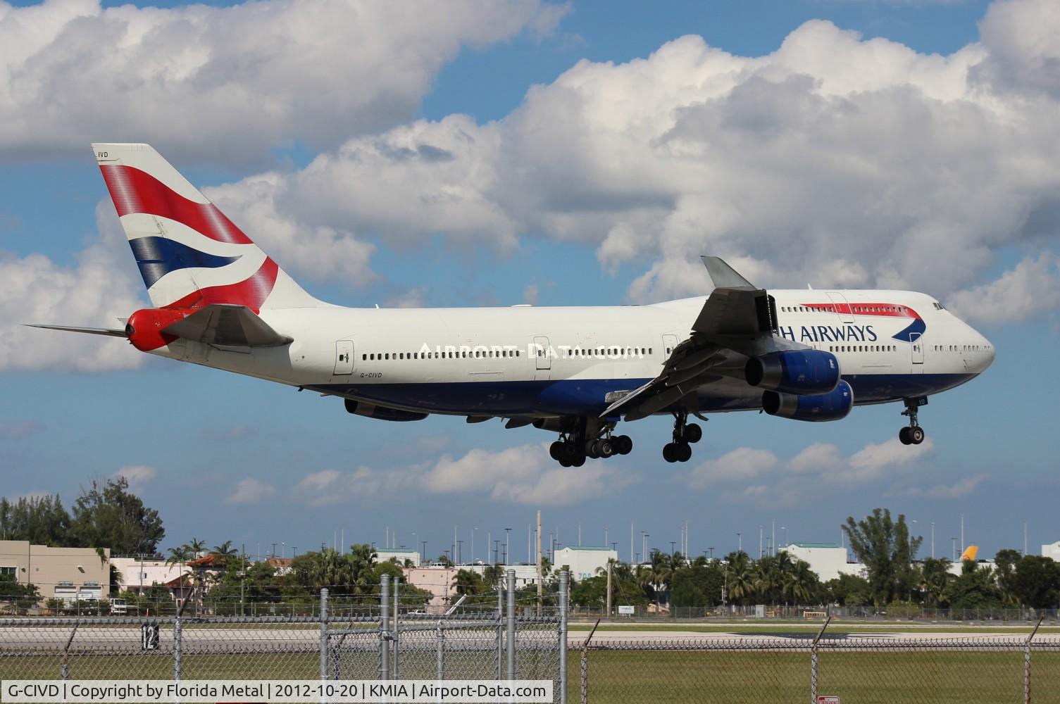 G-CIVD, 1994 Boeing 747-436 C/N 27349, MIA zx
