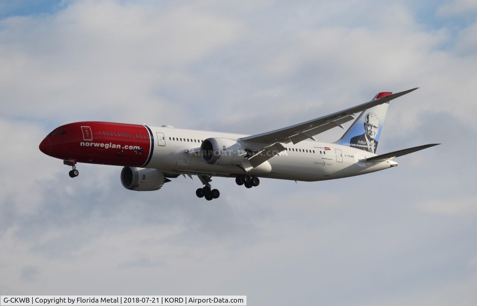 G-CKWB, 2018 Boeing 787-9 Dreamliner C/N 38788, NRS 789 zx