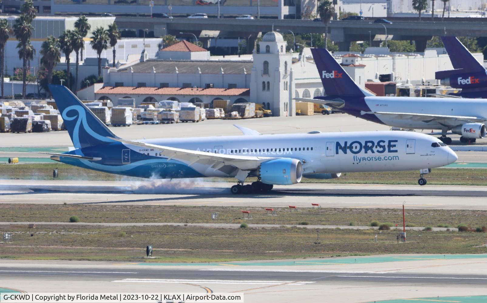 G-CKWD, 2018 Boeing 787-9 Dreamliner C/N 38789, NBT 789 zx LGW-LAX