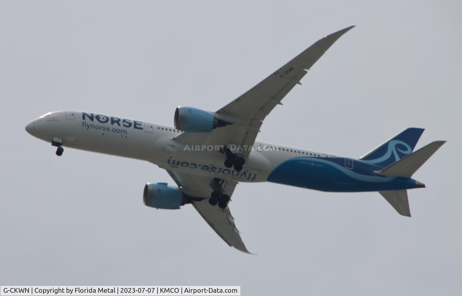 G-CKWN, 2018 Boeing 787-9 Dreamliner C/N 63317, NBT 789 zx
