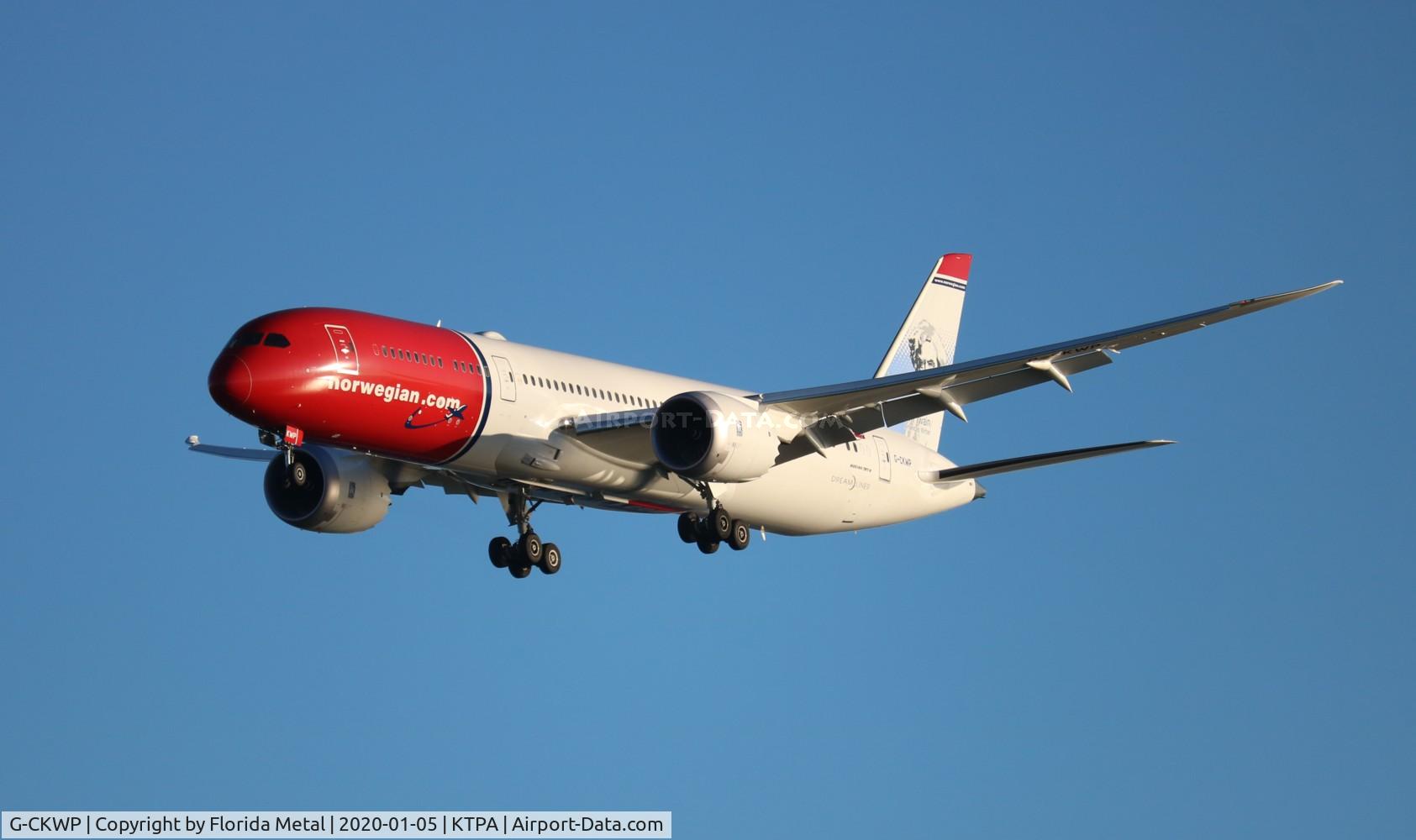 G-CKWP, 2018 Boeing 787-9 Dreamliner C/N 63318, NRS 789 zx