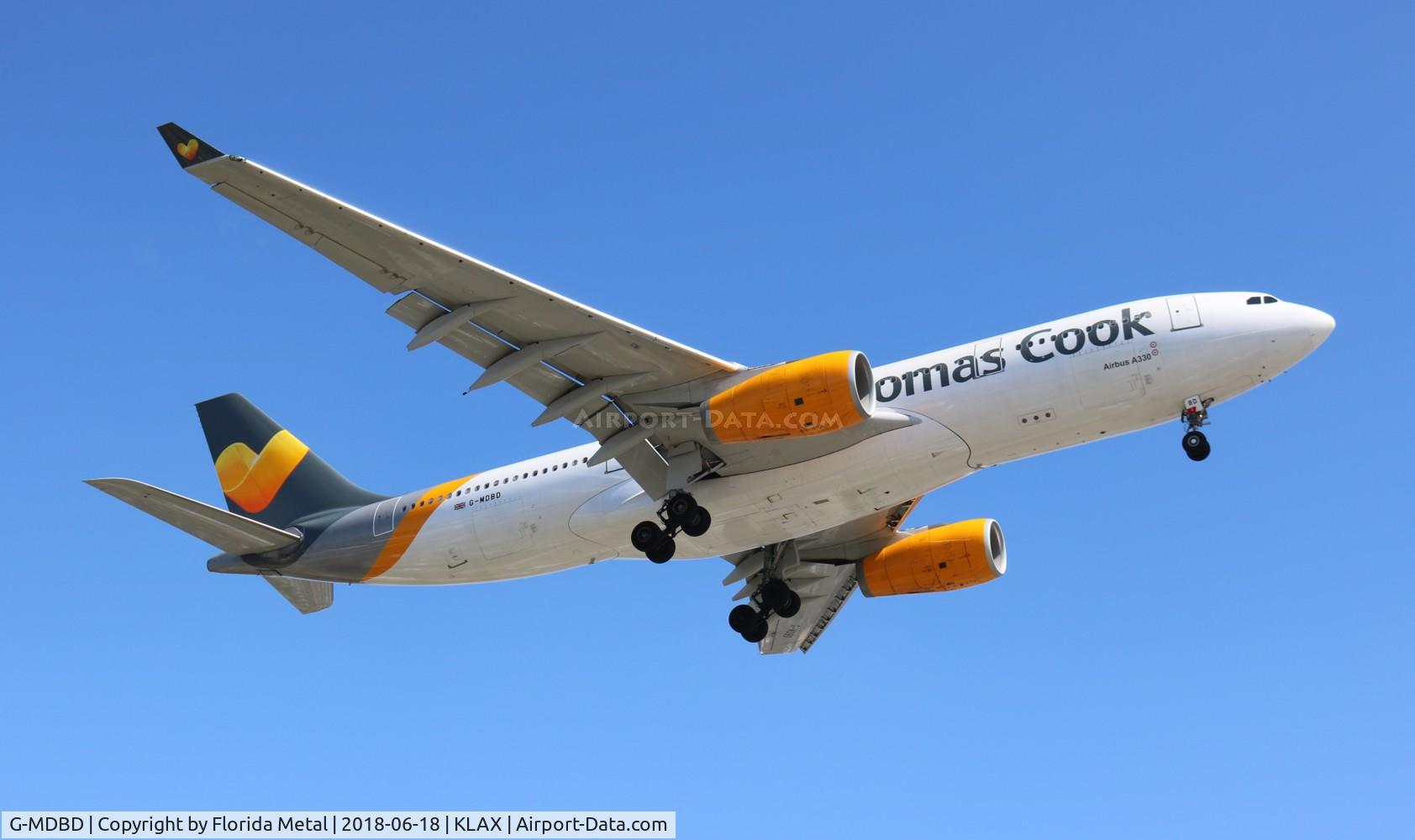 G-MDBD, 1999 Airbus A330-243 C/N 266, LAX zx