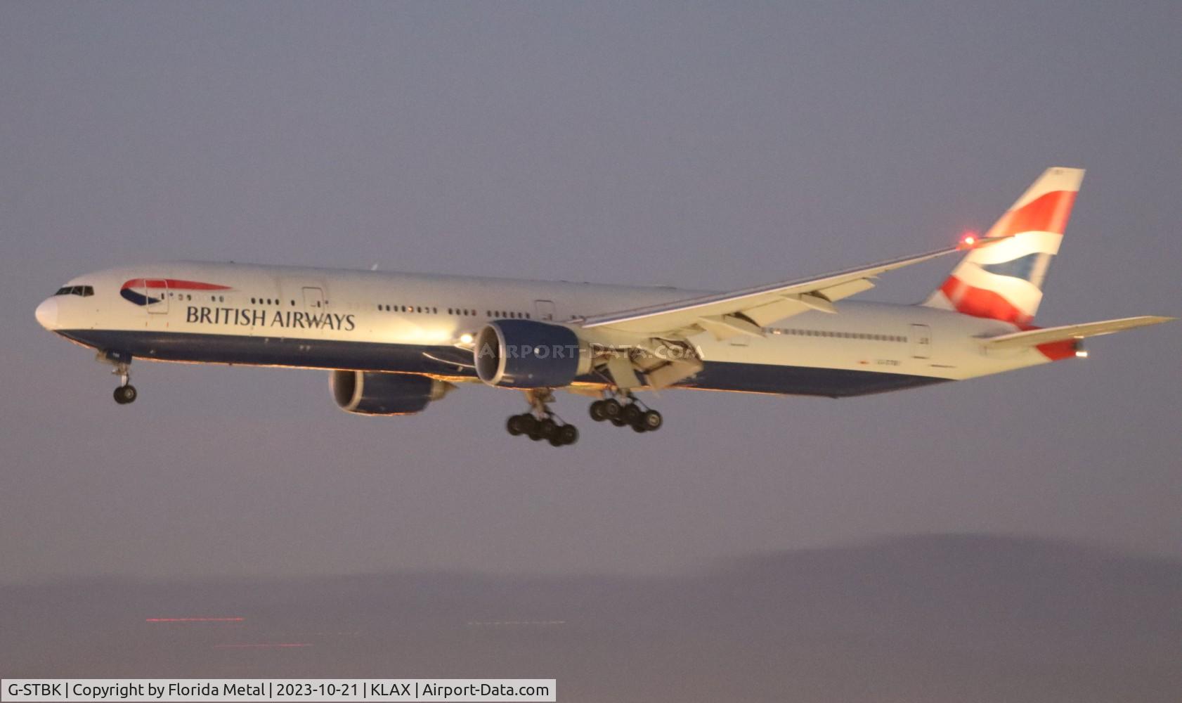 G-STBK, 2014 Boeing 777-336/ER C/N 42121, BAW 773 zx LHR-LAX