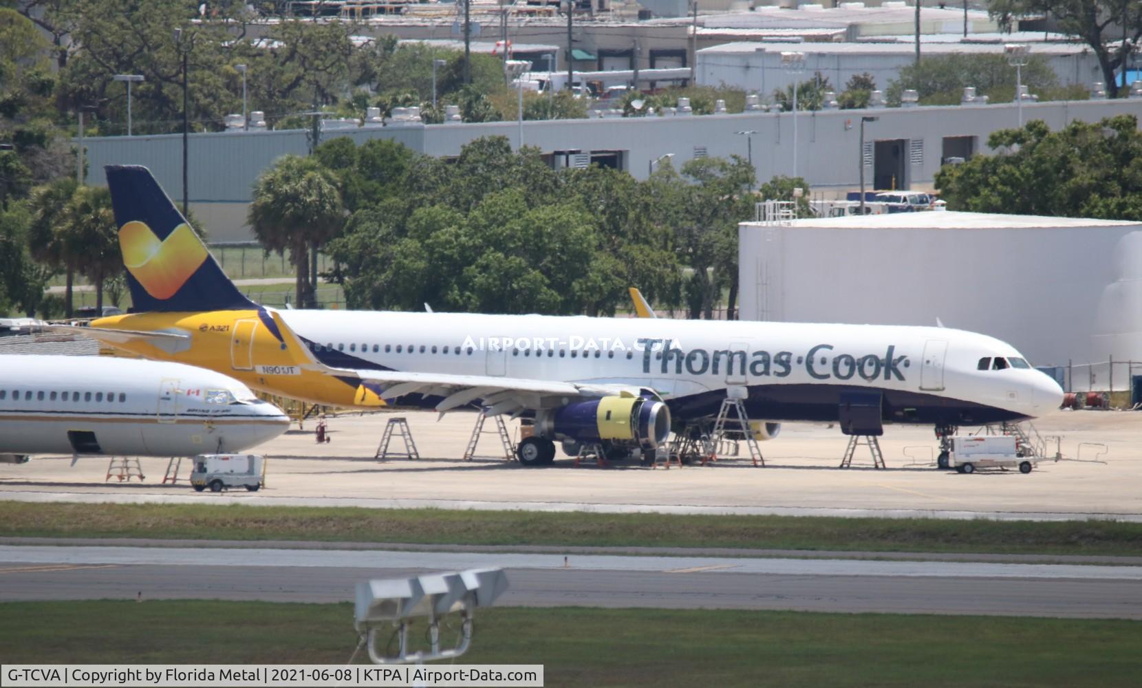 G-TCVA, 2013 Airbus A321-231 C/N 5582, TCX A321 zx