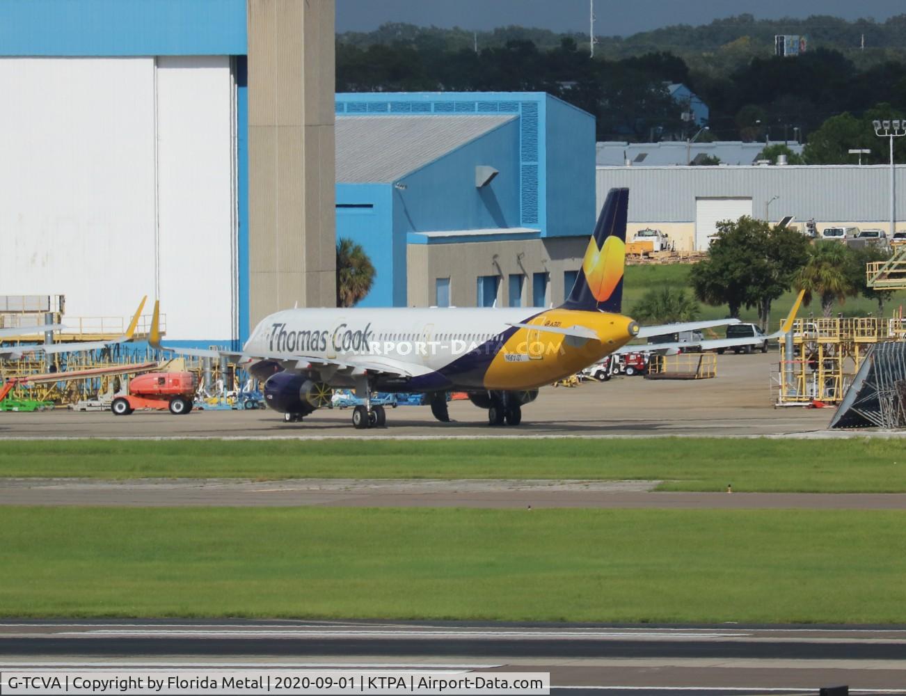 G-TCVA, 2013 Airbus A321-231 C/N 5582, TPA zx