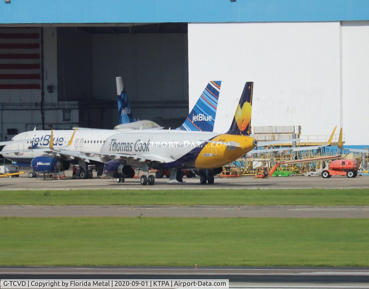 G-TCVD, 2014 Airbus A321-231 C/N 6126, TCX A321 zx