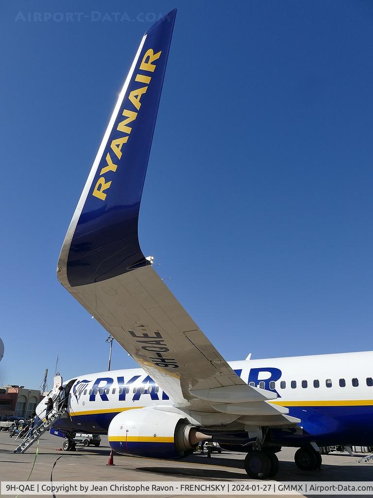 9H-QAE, 2018 Boeing 737-8AS C/N 44812, Bordeaux (BOD)	Marrakesh (RAK)	FR60