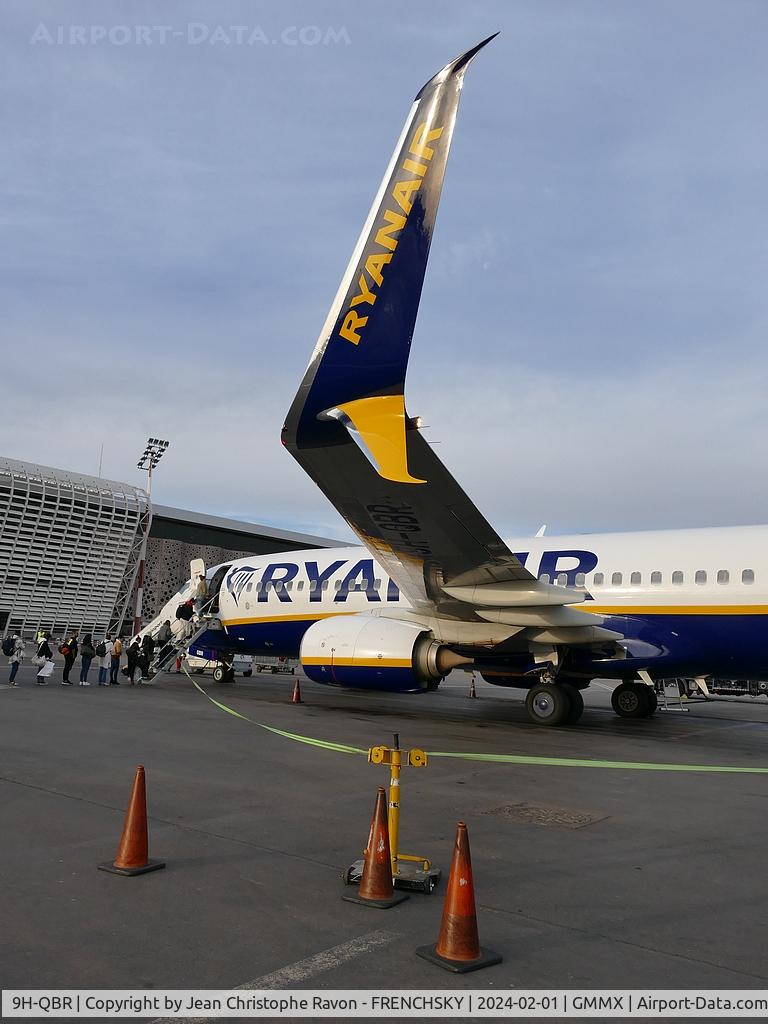 9H-QBR, 2016 Boeing 737-8AS C/N 44716, Marrakesh (RAK)	Bordeaux (BOD)	FR61