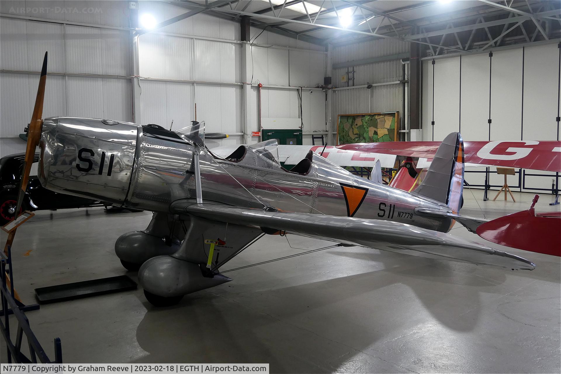 N7779, 1940 Ryan Aeronautical ST-A C/N 476, On display at the 