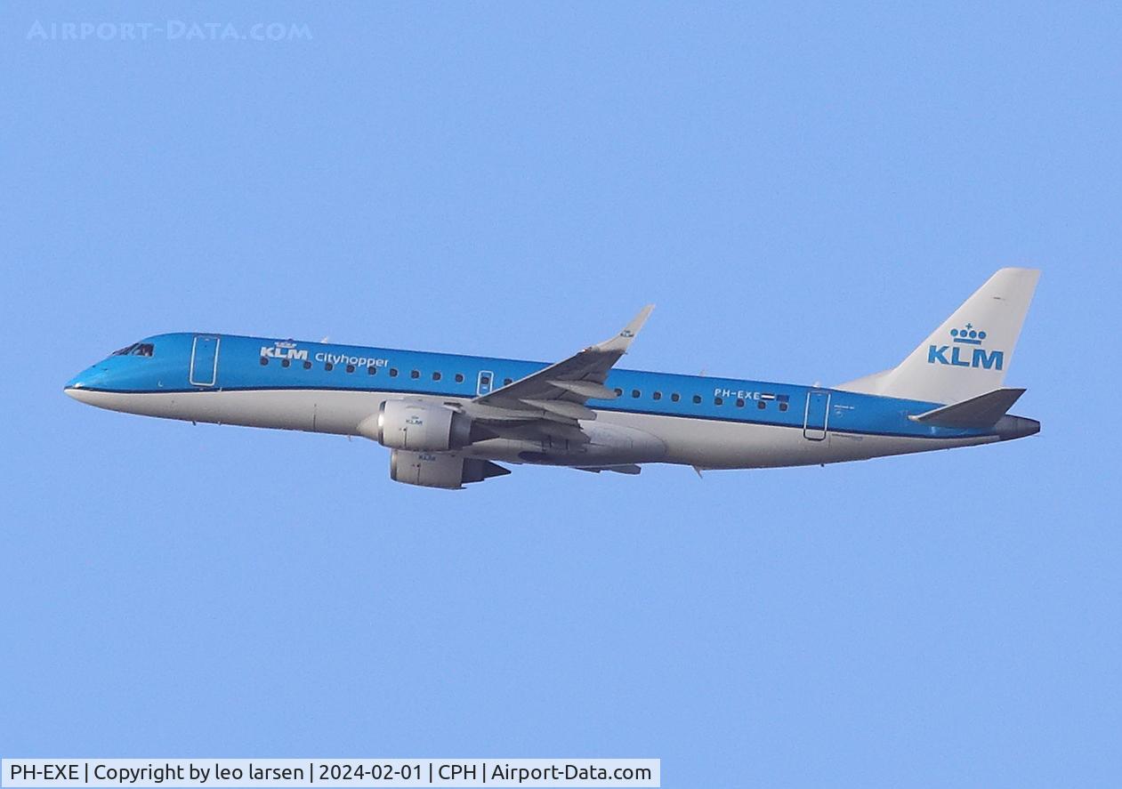 PH-EXE, 2015 Embraer 190STD (ERJ-190-100) C/N 19000687, Copenhagen 1.2.2024