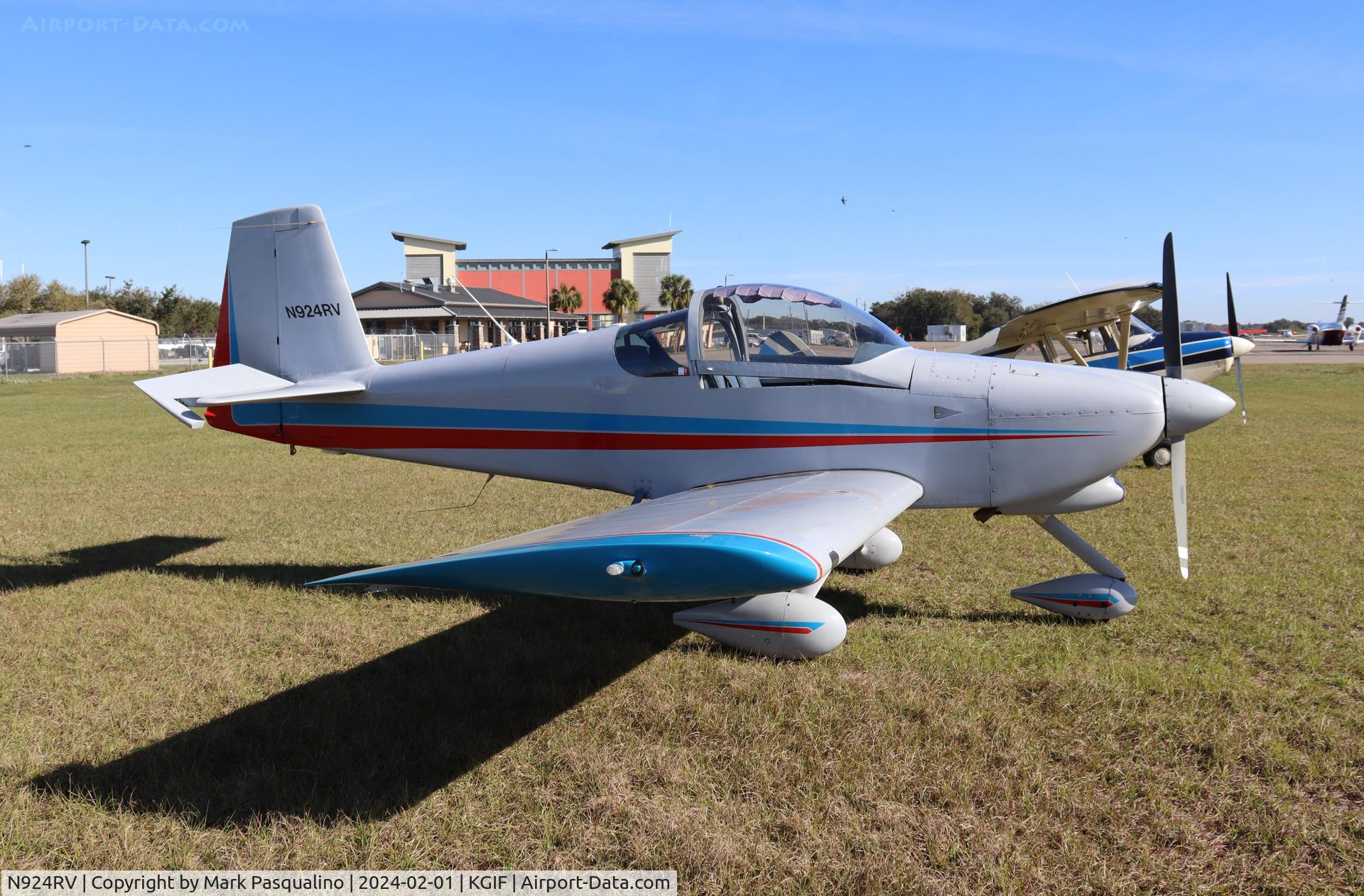 N924RV, Van's RV-7A C/N 71291, Vans RV-7A