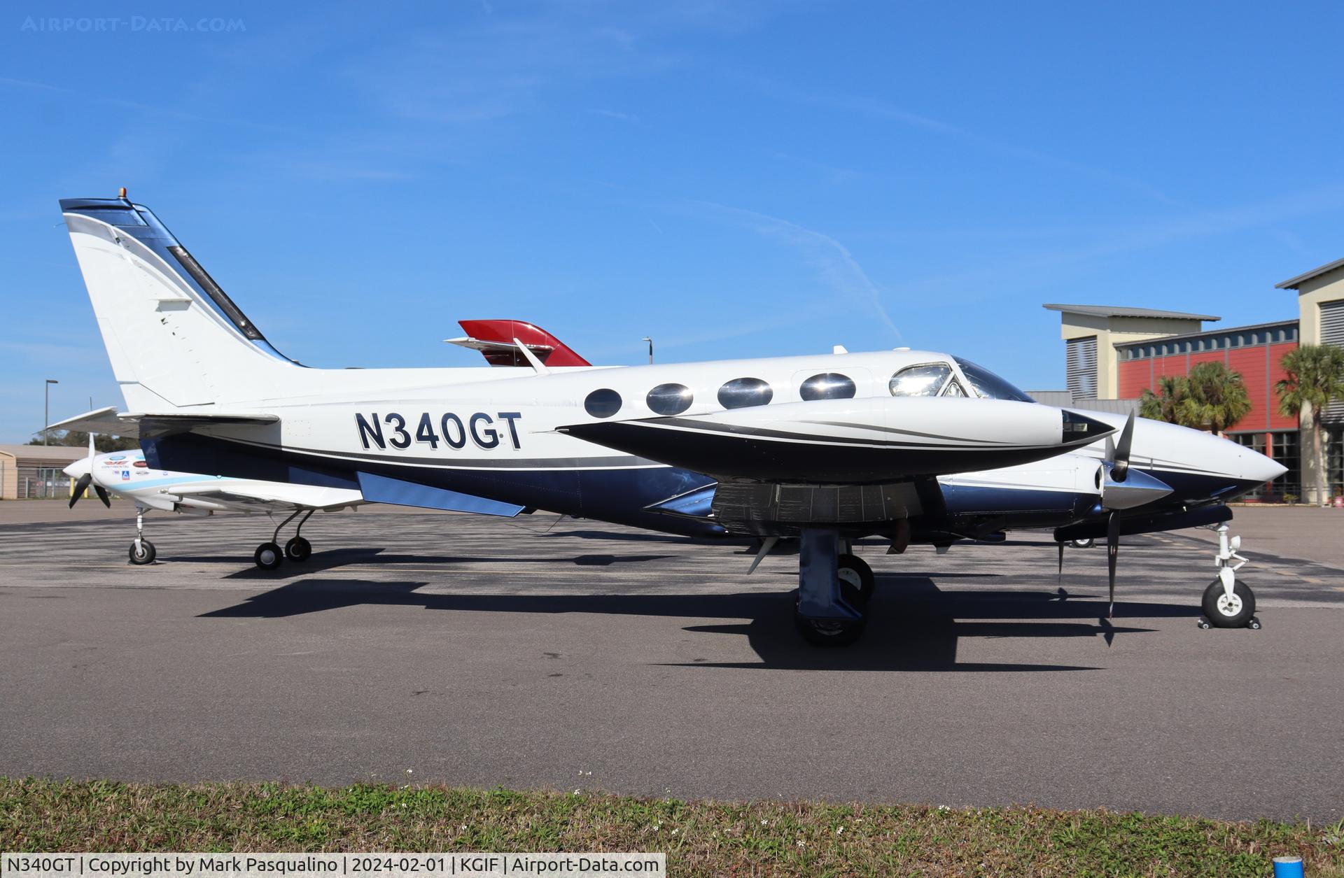 N340GT, Cessna 340A C/N 340A0555, Cessna 340A