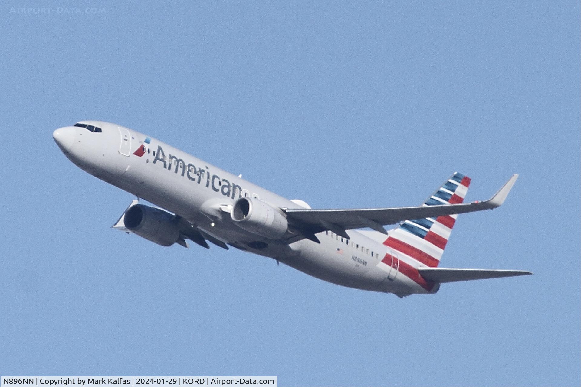 N896NN, 2012 Boeing 737-823 C/N 4093, B738 American Airlines BOEING 737-823  N896NN AAL2363  ORD-DEN