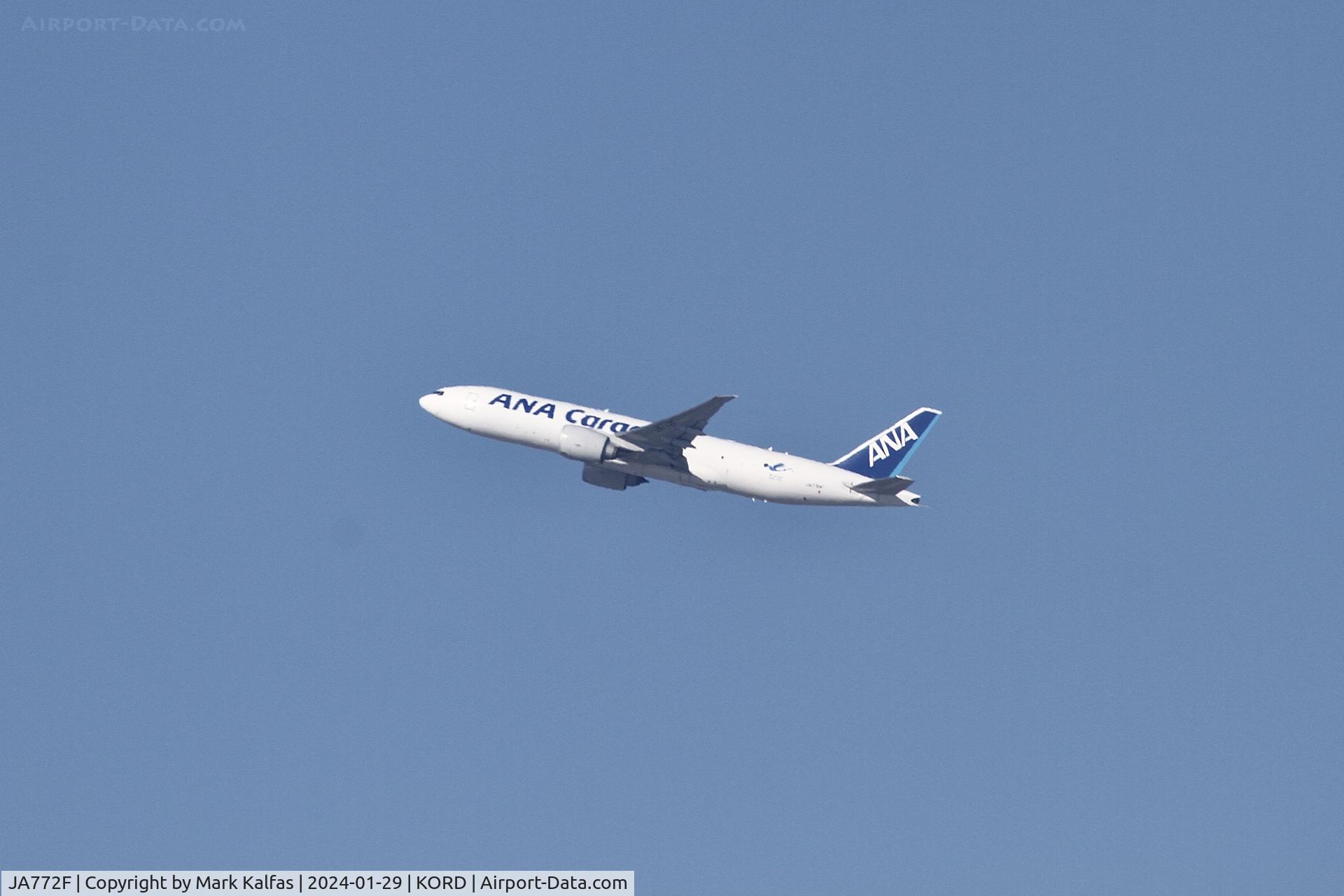 JA772F, 2019 Boeing 777-F C/N 65757, B77L ANA BOEING 777-200LR JA772F ANA8401 KORD-RJAA