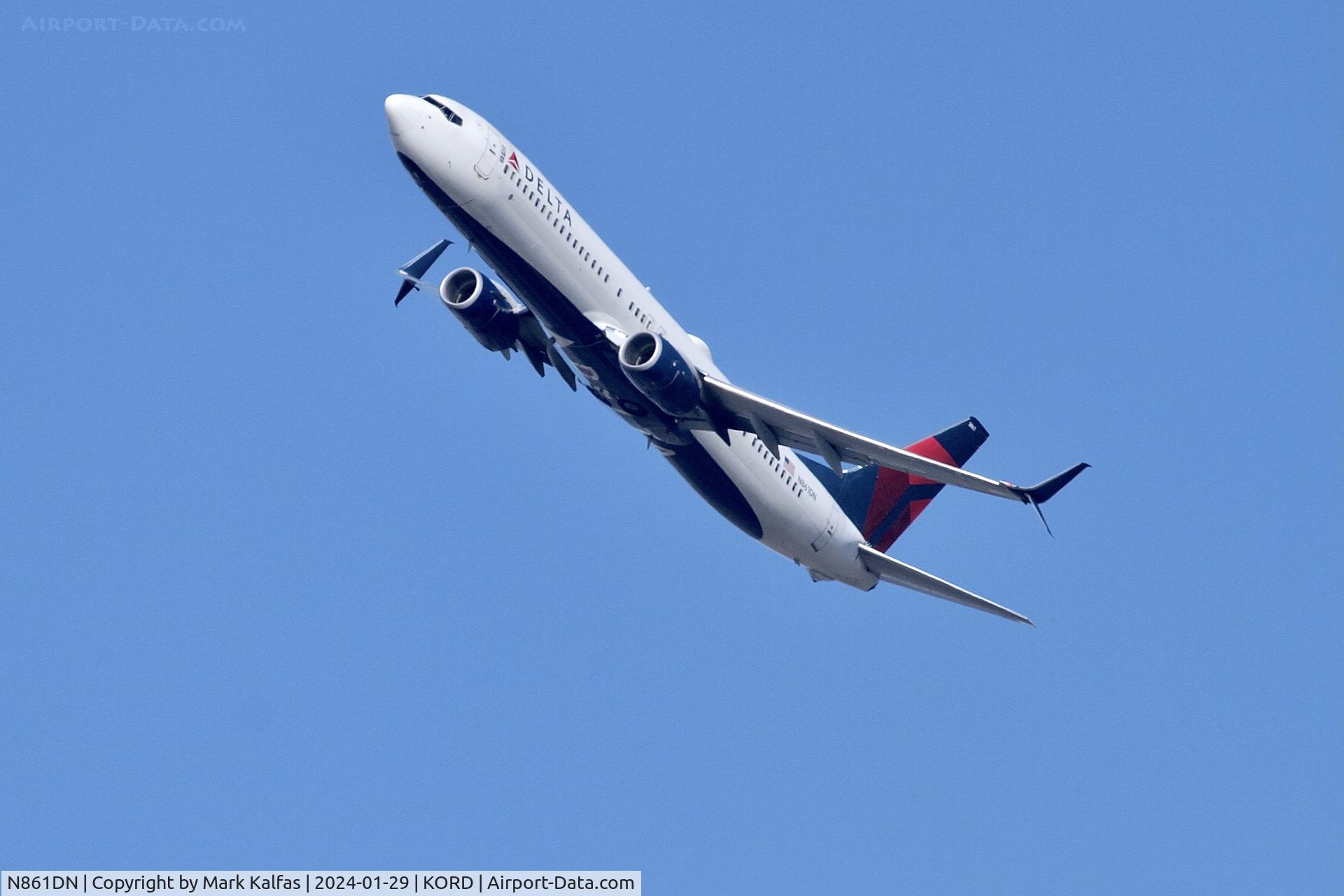N861DN, 2016 Boeing 737-932/ER C/N 31793, 739 Delta Airlines BOEING 737-932ER N861DN DAL1147 KORD-KATL