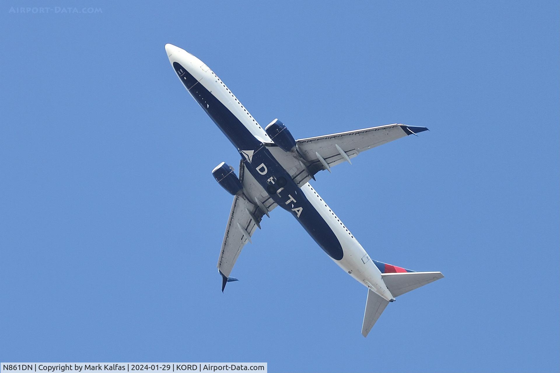 N861DN, 2016 Boeing 737-932/ER C/N 31793, 739 Delta Airlines BOEING 737-932ER N861DN DAL1147 KORD-KATL