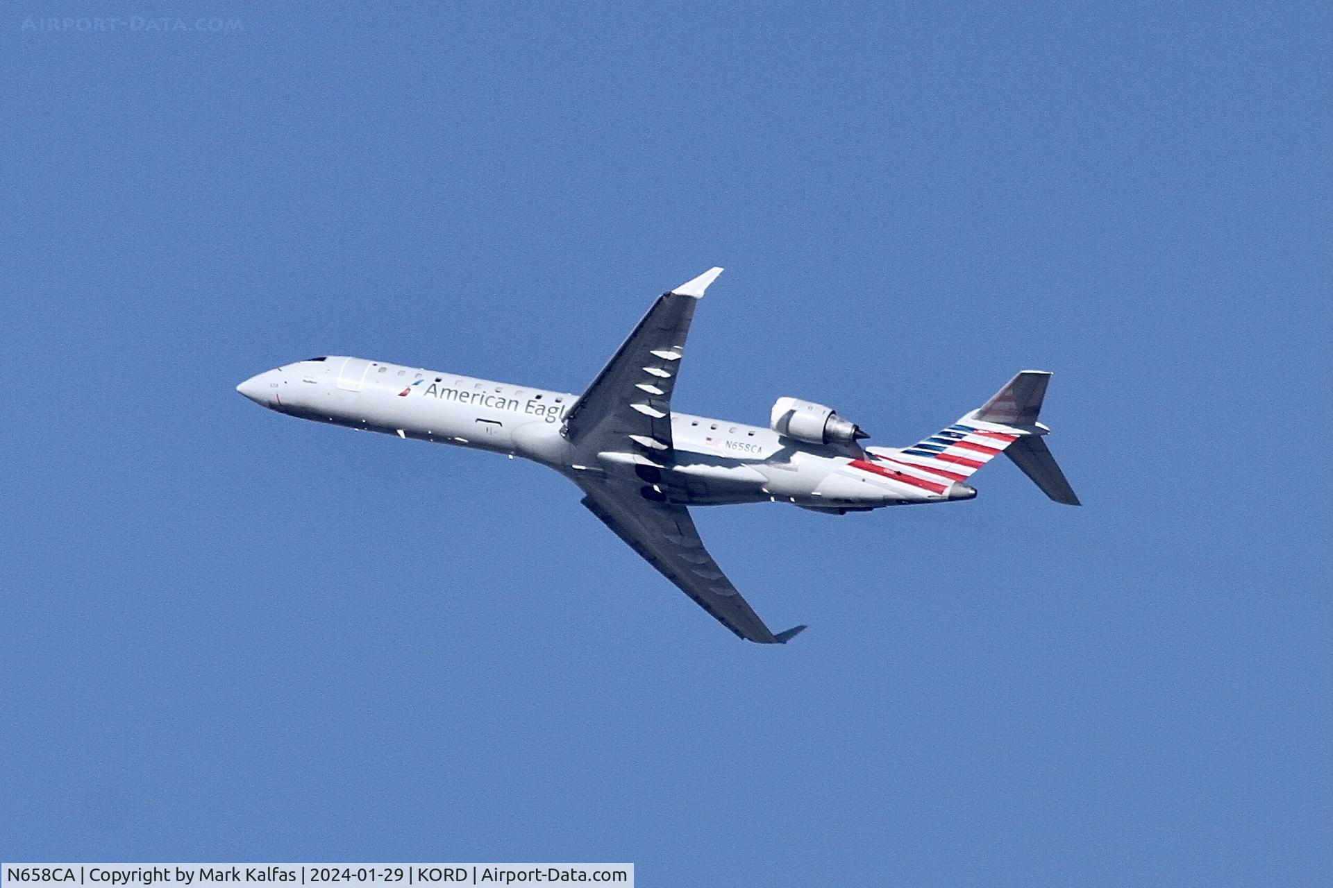 N658CA, 2004 Bombardier CRJ-700 (CL-600-2C10) Regional Jet C/N 10148, CRJ7 SkyWest/ American Eagle BOMBARDIER CL-600-2C10 N658CA SKW4841  ORD-BUF