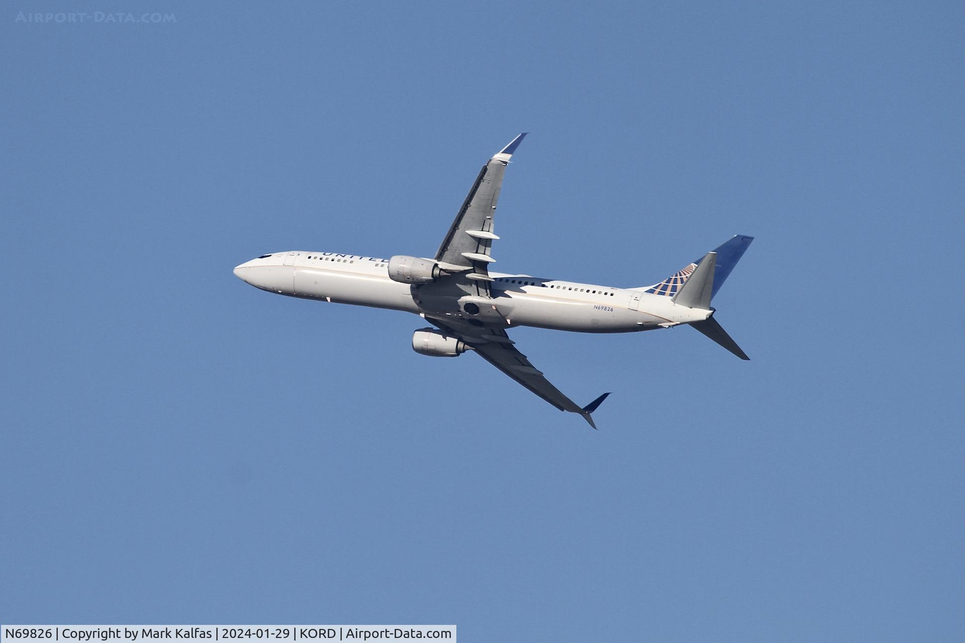 N69826, 2014 Boeing 737-924/ER C/N 42180, B739 United Airlines  BOEING 737-924ER N69826 UAL467 ORD-MSP
