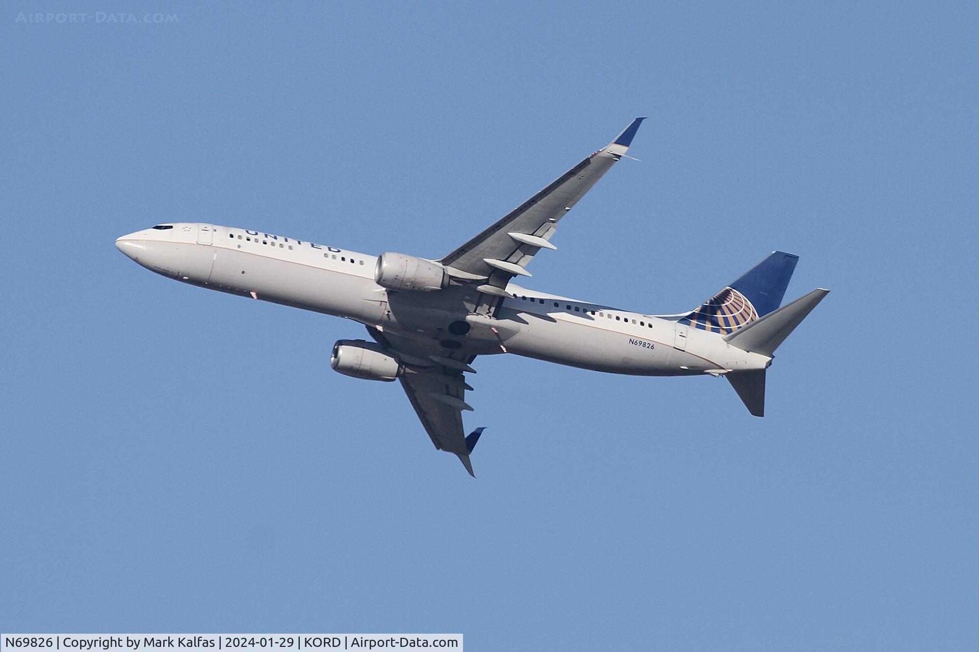 N69826, 2014 Boeing 737-924/ER C/N 42180, B739 United Airlines  BOEING 737-924ER N69826 UAL467 ORD-MSP